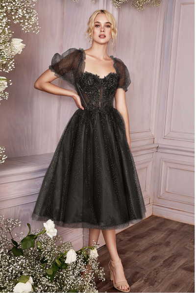 Constellation Corset Tulle A-line Cocktail Andrea & Leo A0823