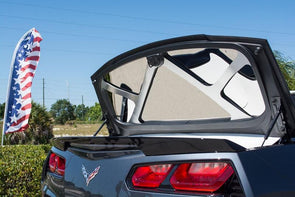 2014-2019 C7 Corvette Convertible Trunk Lid Trim Kit - Stainless Steel