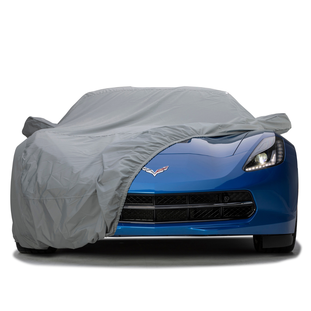 国産原料100% Covercraft Custom Fit WeatherShield HP Series Vehicle Cover, Light  Blue