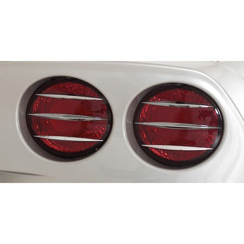 C6 & Z06 Corvette Taillight Spears | 12 pc | Billet Chrome - [Corvette Store Online]