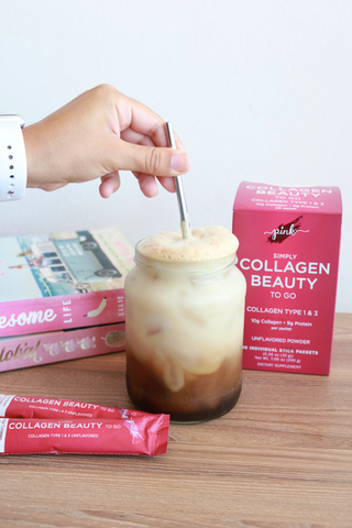 collagen iced coffee