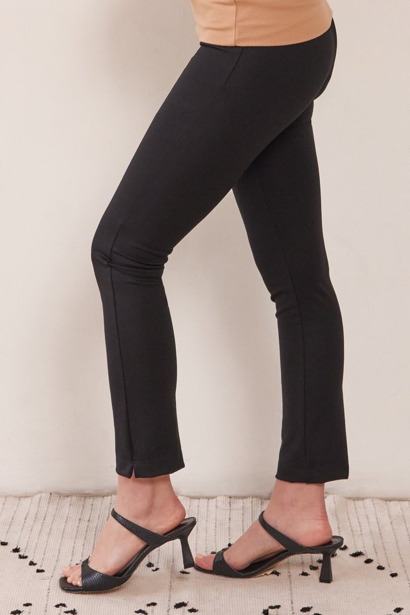 ANKLE VENT PONTE PANT