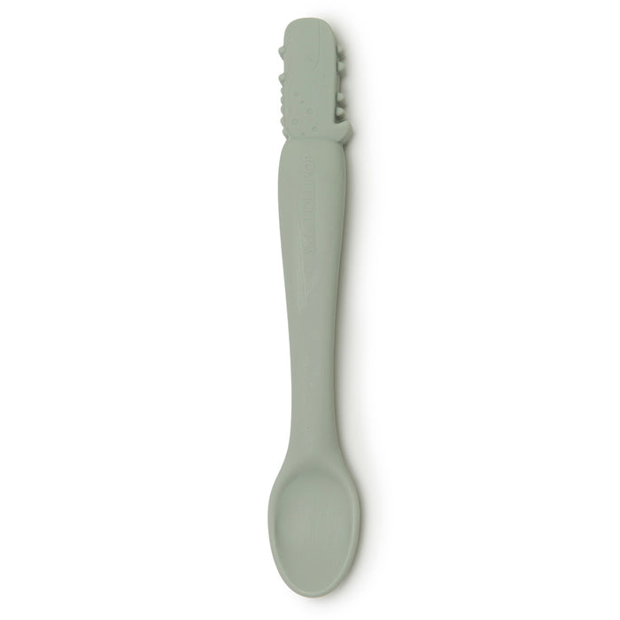 Loulou Lollipop Alligator Learning Spoon and Fork Set