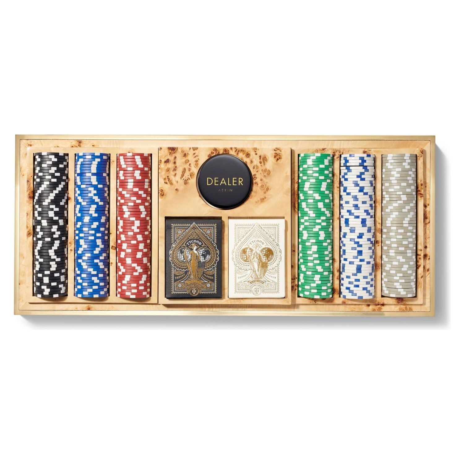 Ralph Lauren Sutton Carbon Fiber Poker Set