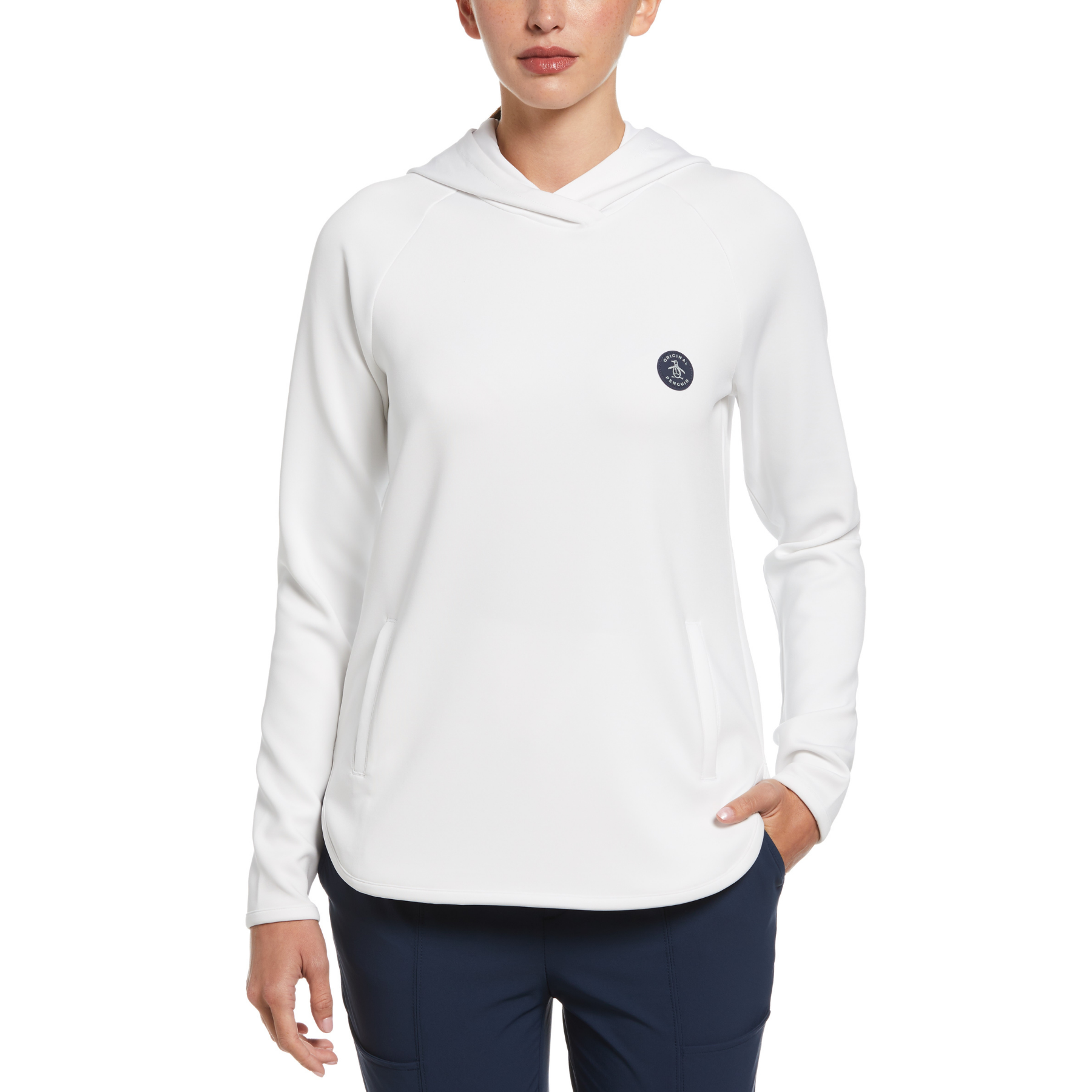 View Womens Golf Hoodie In Bright White information