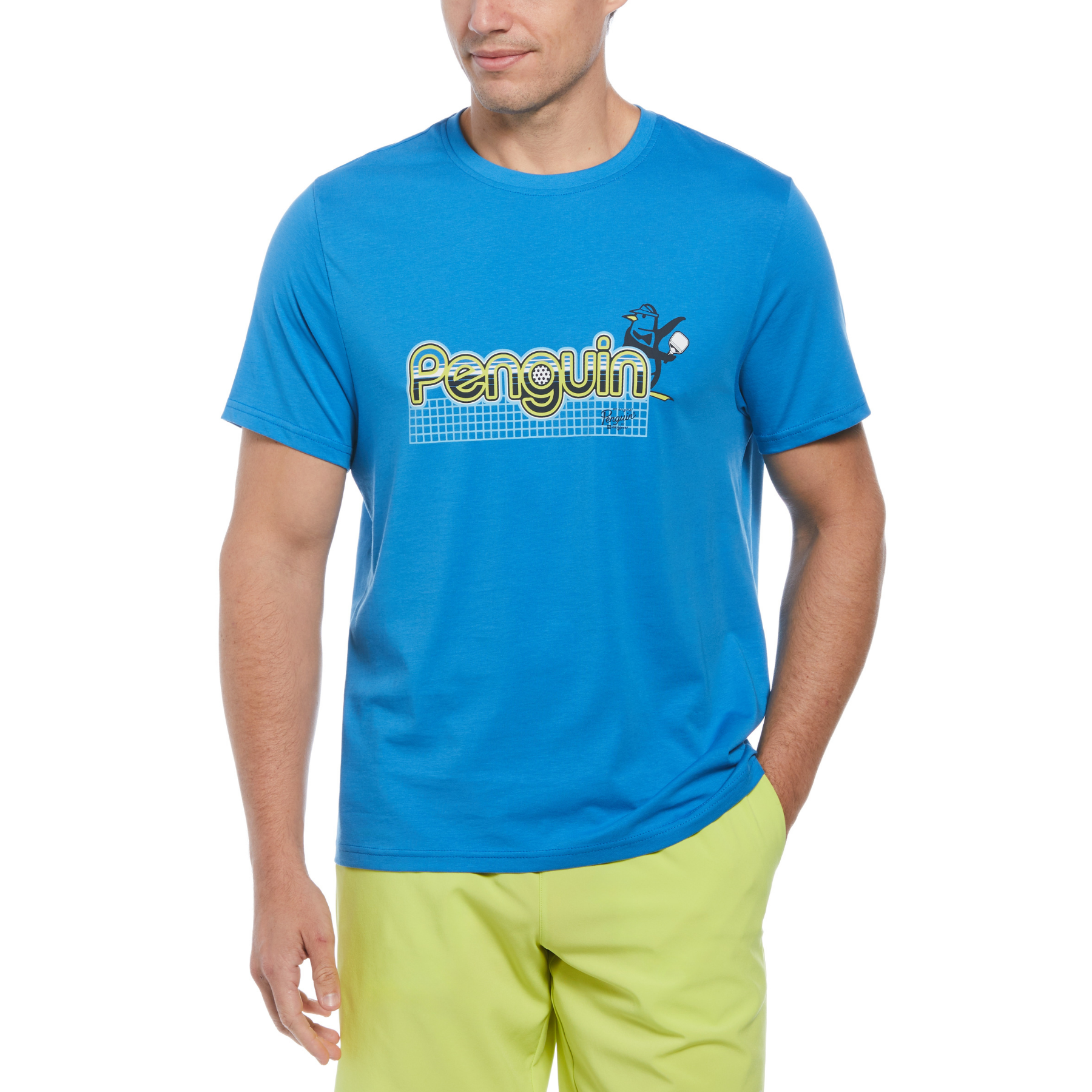 View Trademark Pickleball Graphic Tennis TShirt In Mediterranian Blue information