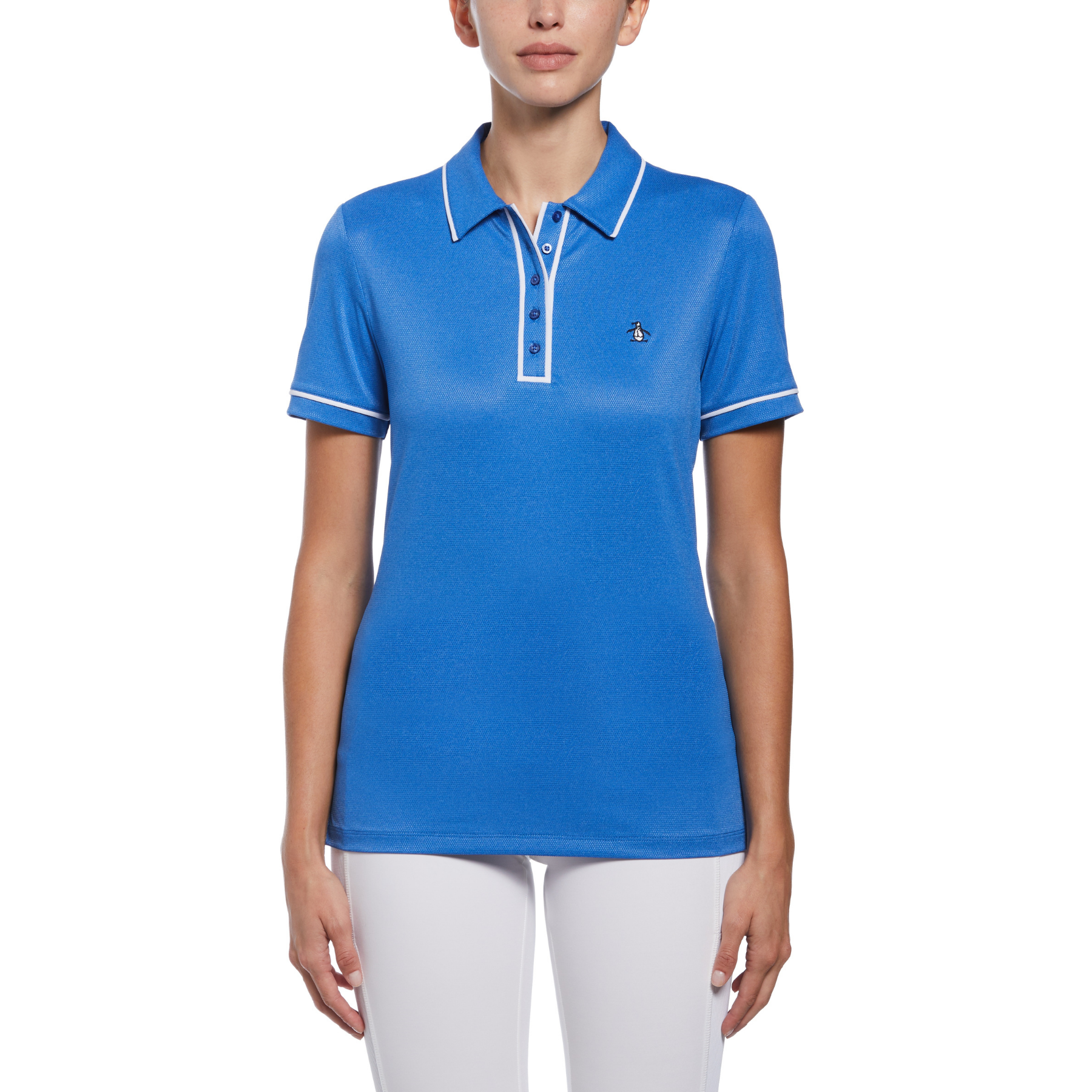 View Womens Veronica Golf Polo Shirt In Nautical Blue information