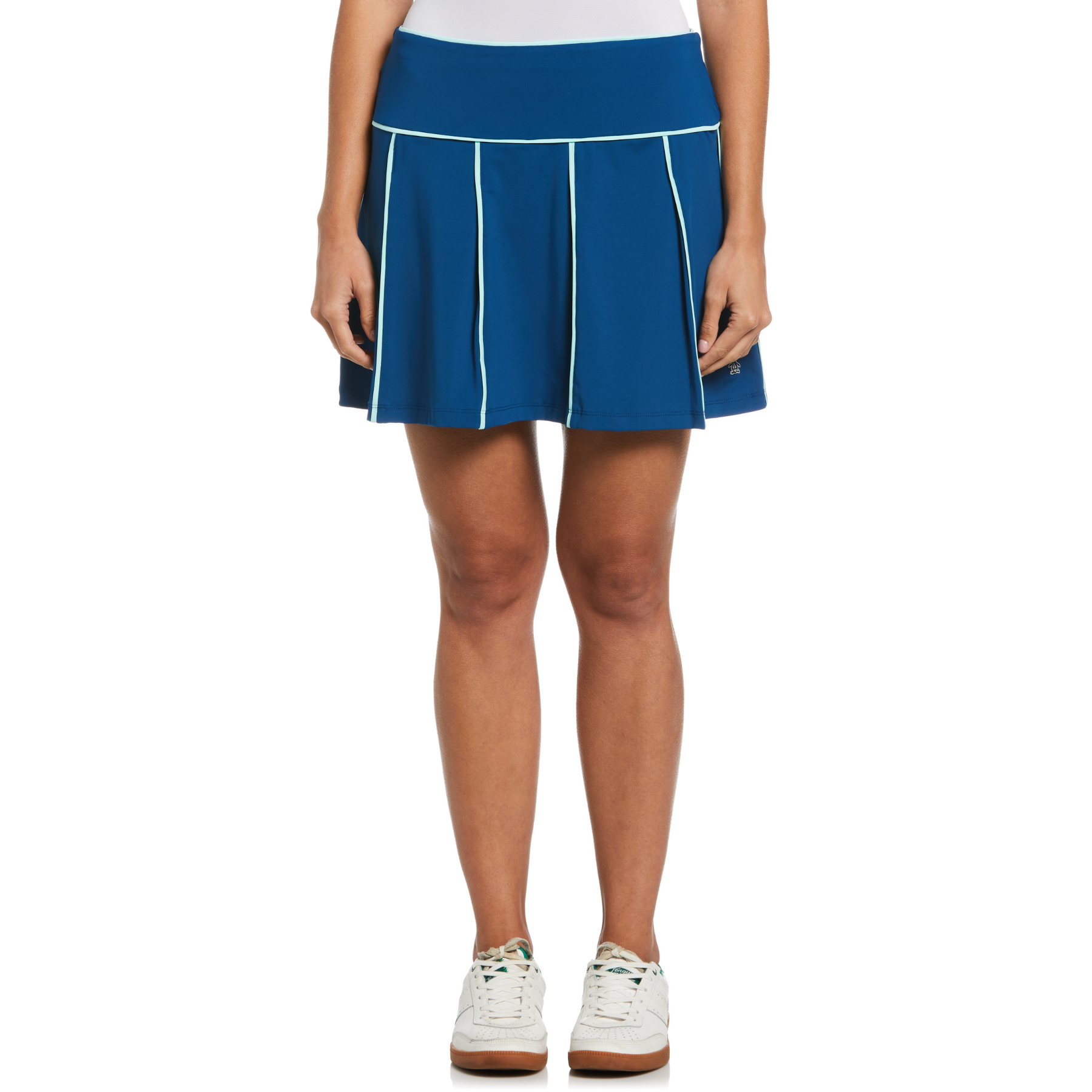 View Womens Multi Piped 15 Golf Skort In Blueberry Pancake information