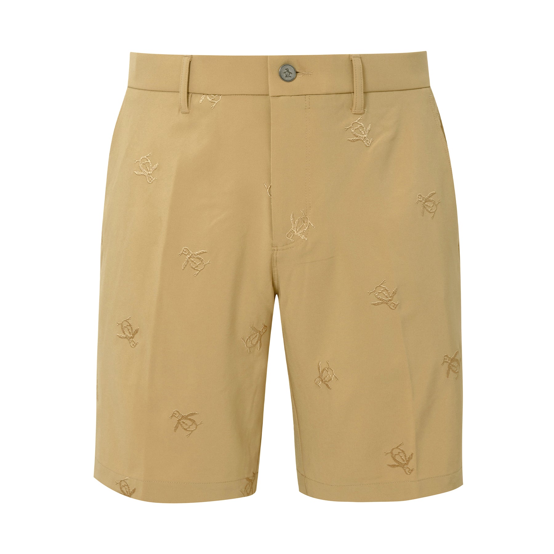 View Pete Embroidered Golf Shorts In Prarie Sand information