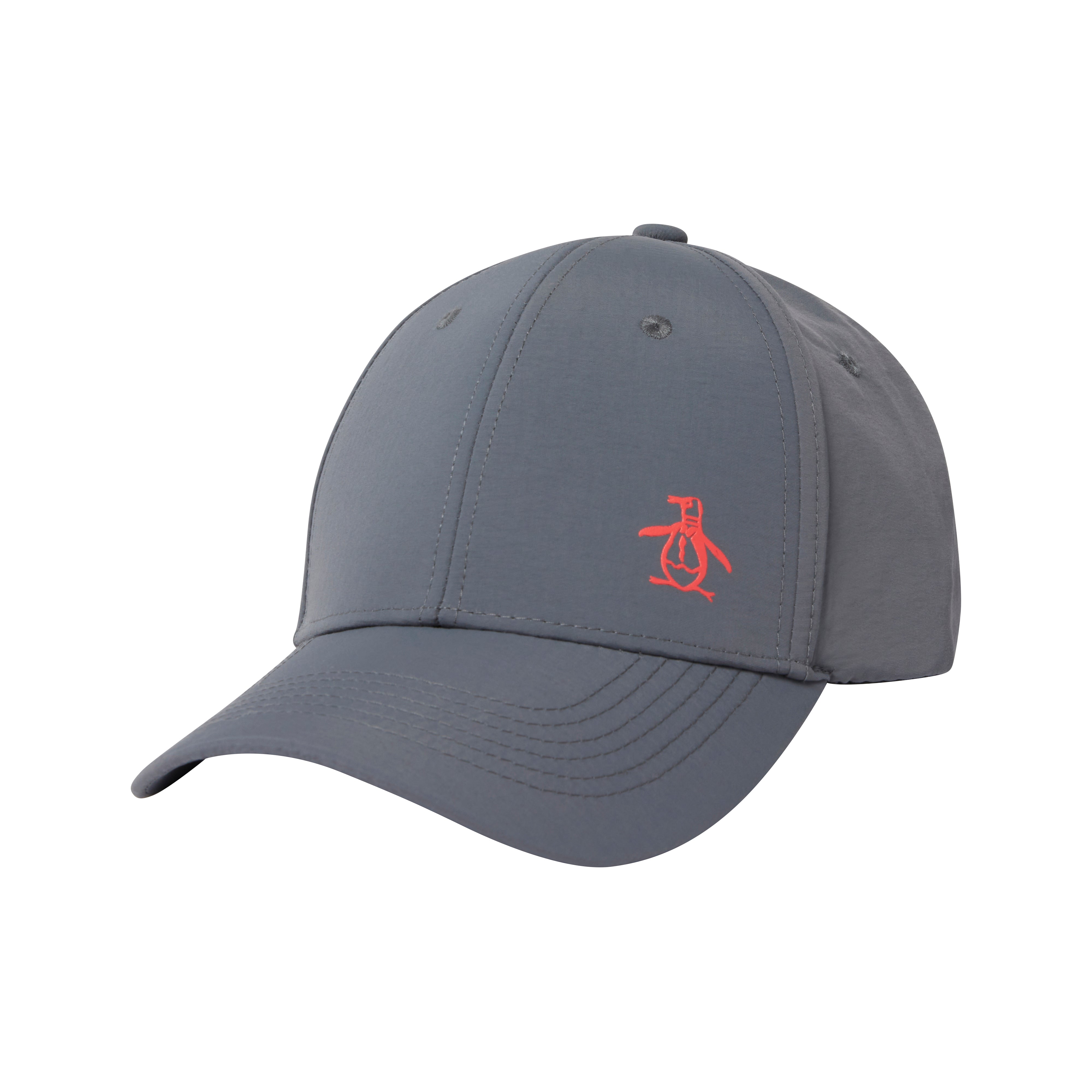 View Perran Crinkle Nylon Cap In Charcoal Gray information