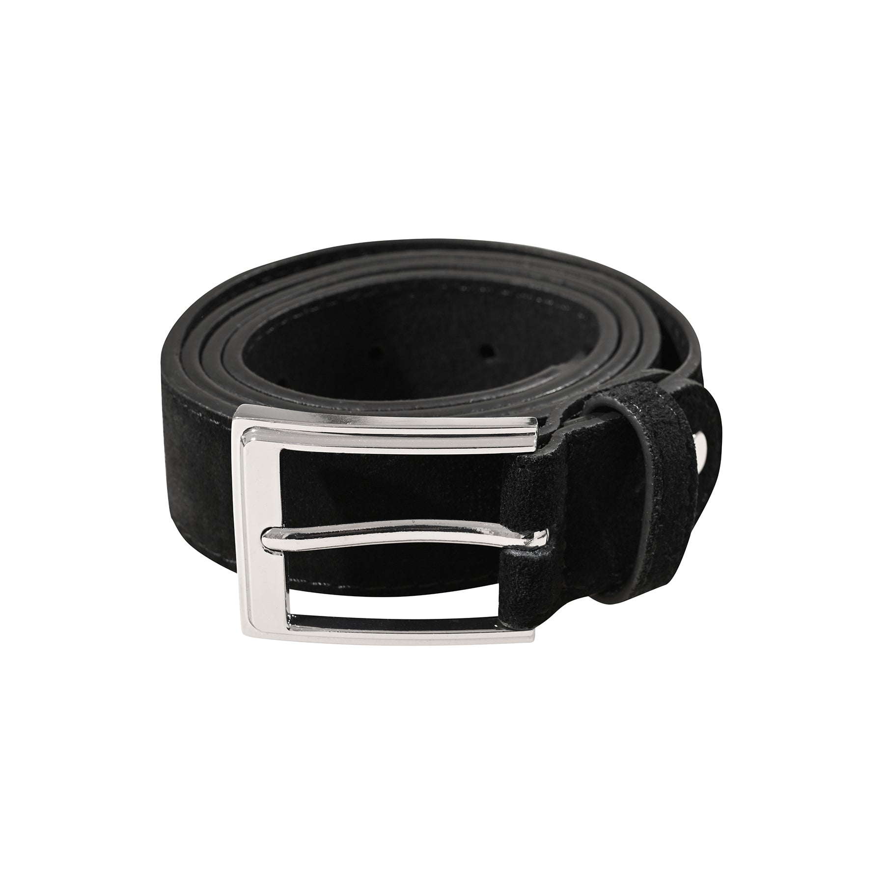 View Mens Leather Belt in Black Leather information