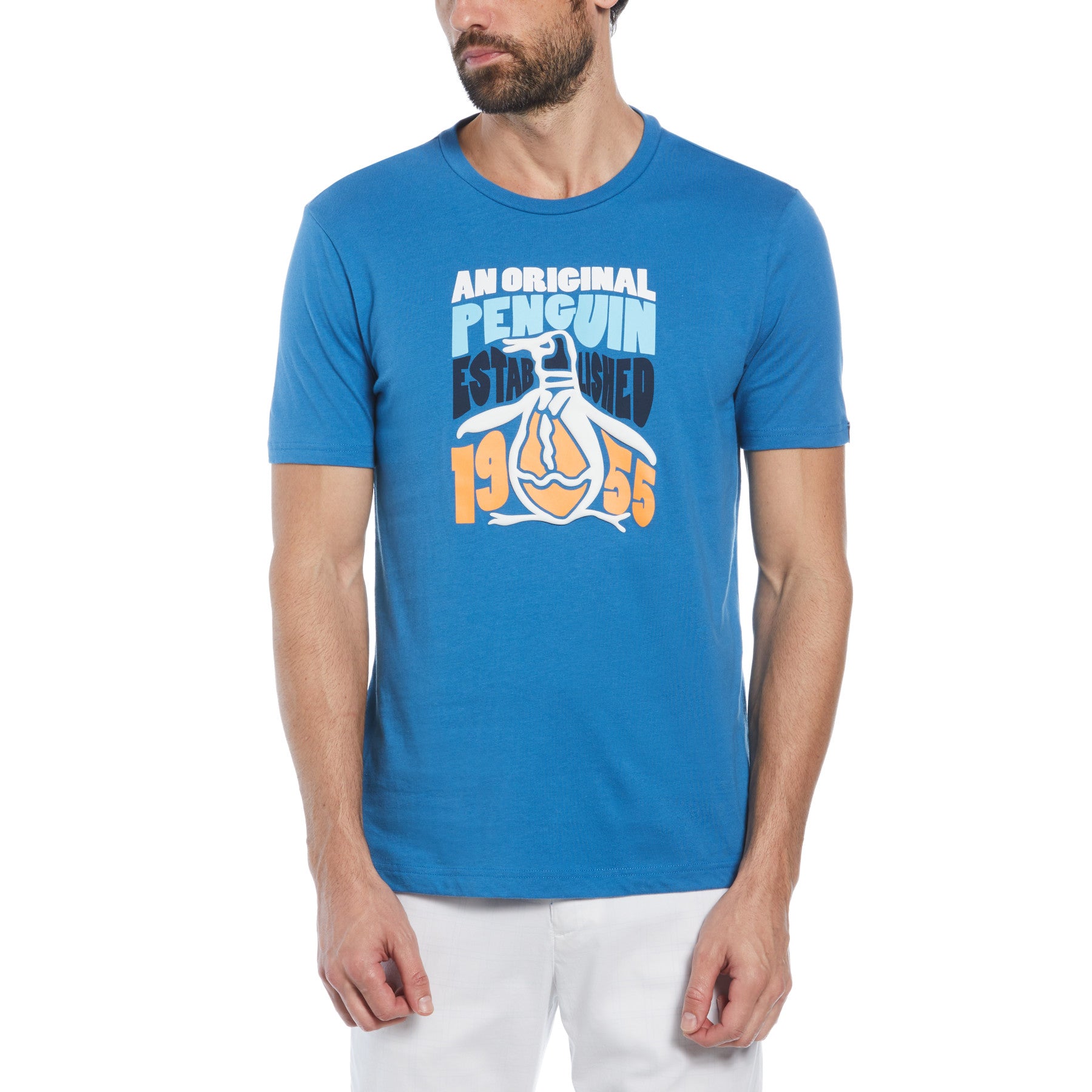 View Wavy 1955 Graphic TShirt In Vallarta Blue information