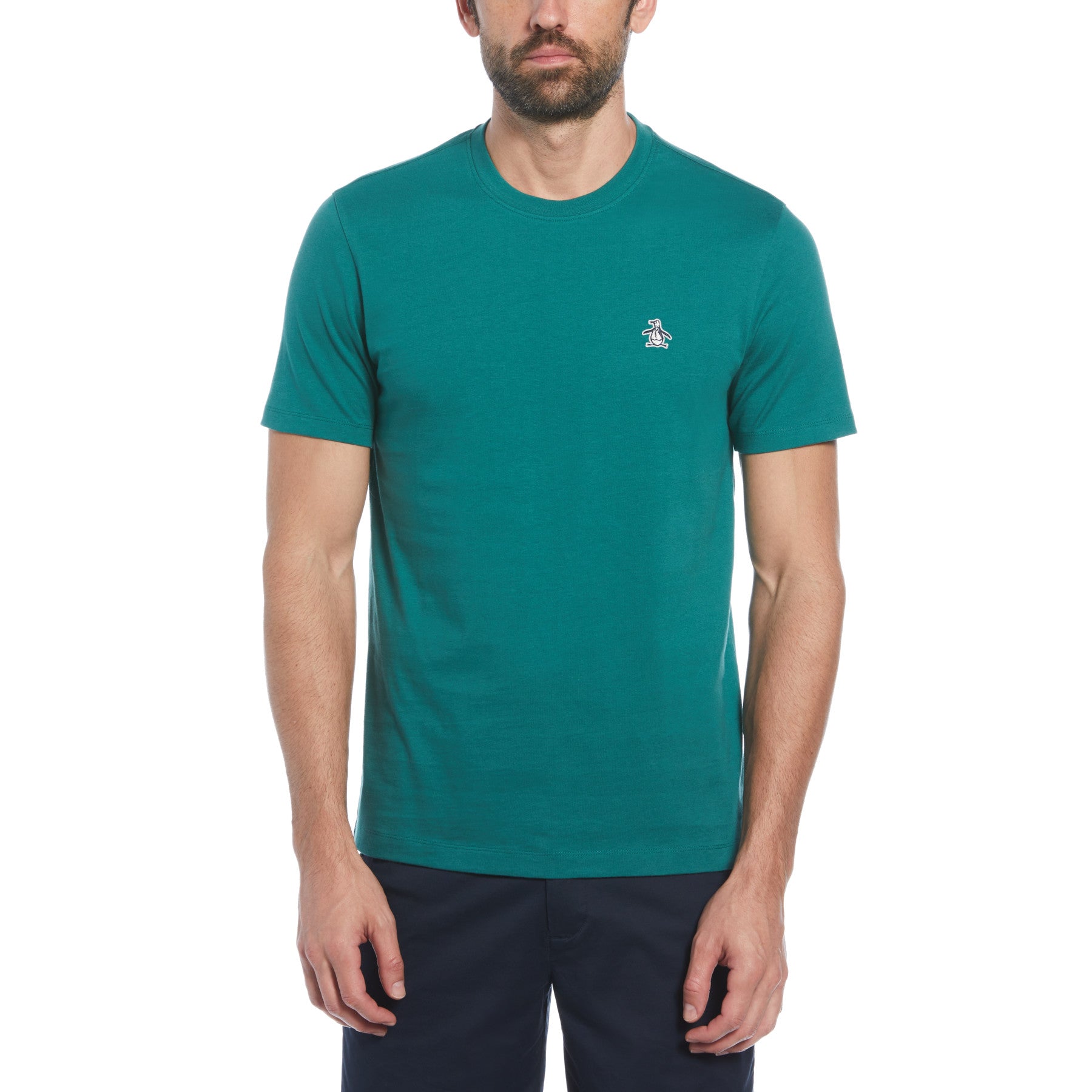 View Tipped Ringer Sticker Pete TShirt In Antique Green information