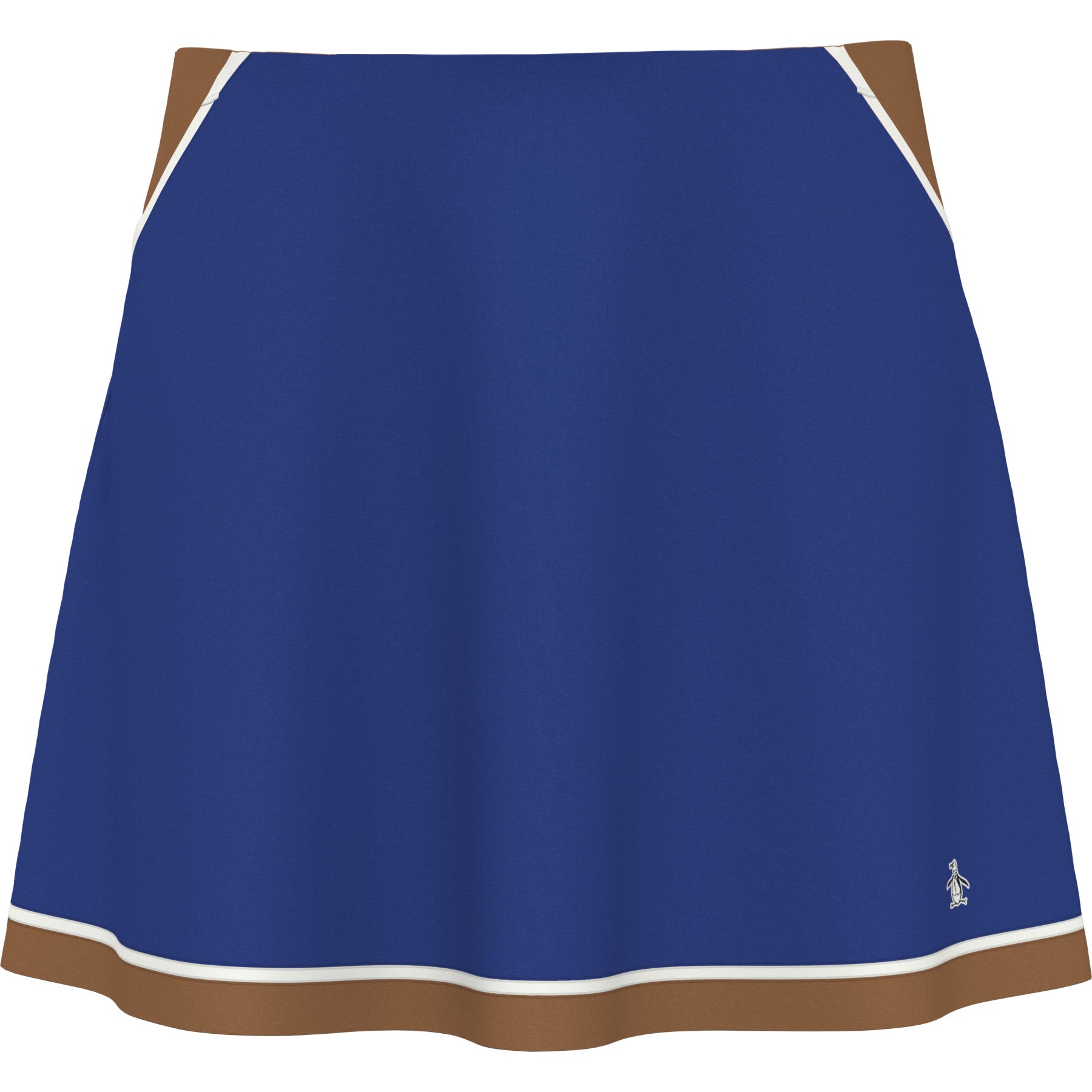 View Womens Color Block Flounce Golf Skort In Nautical Blue information