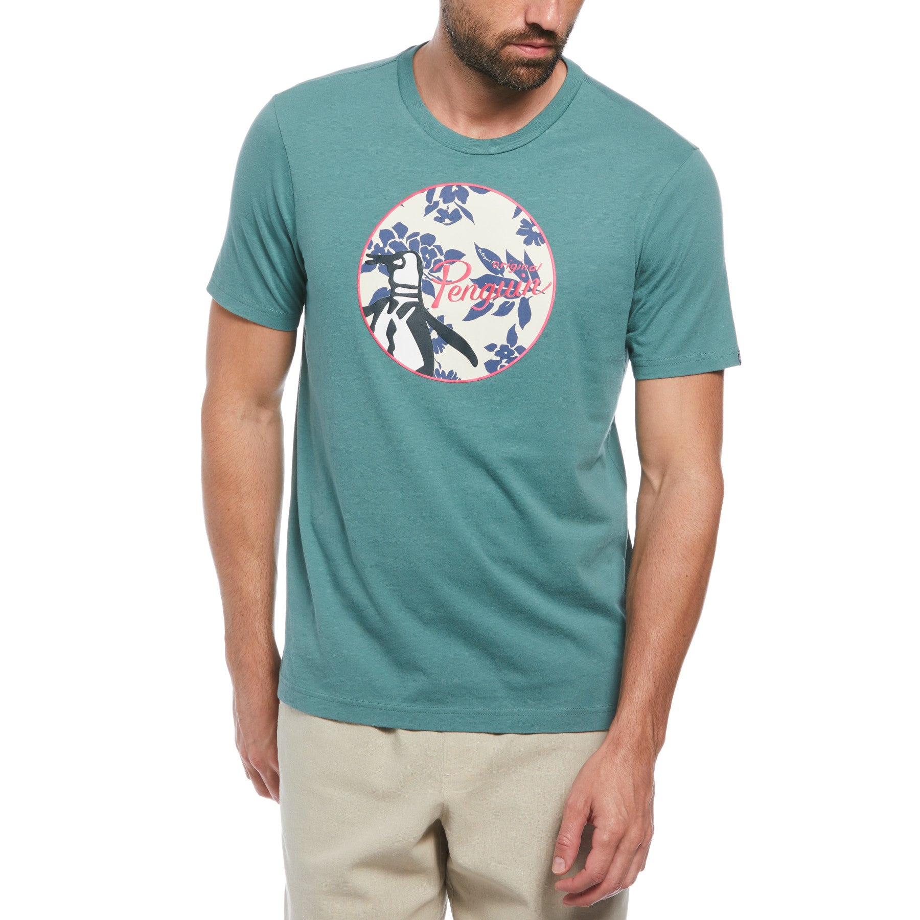 View Floral Fill Pete TShirt In Sea Pine information