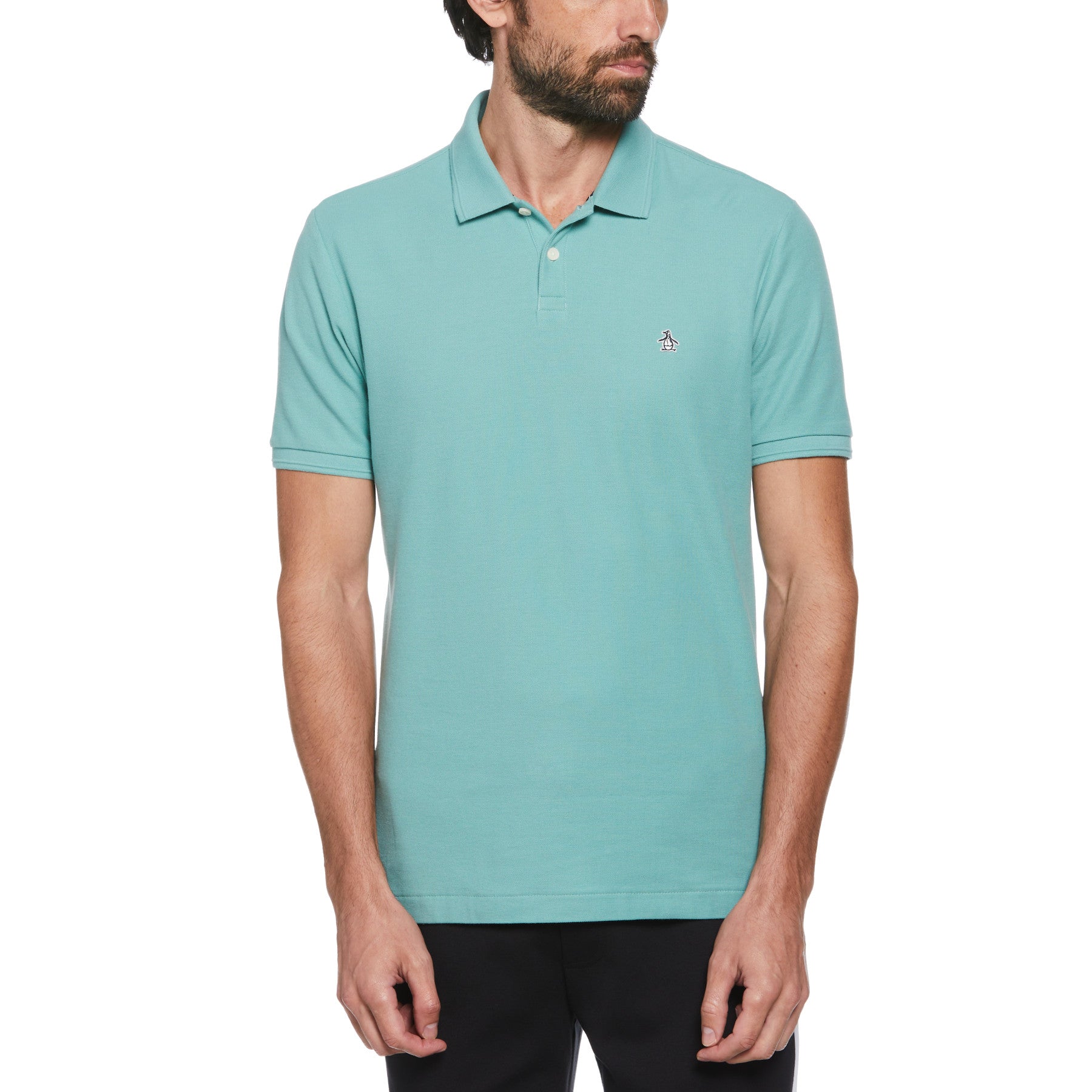 View Sticker Pete Daddy Polo Shirt In Oil Blue information