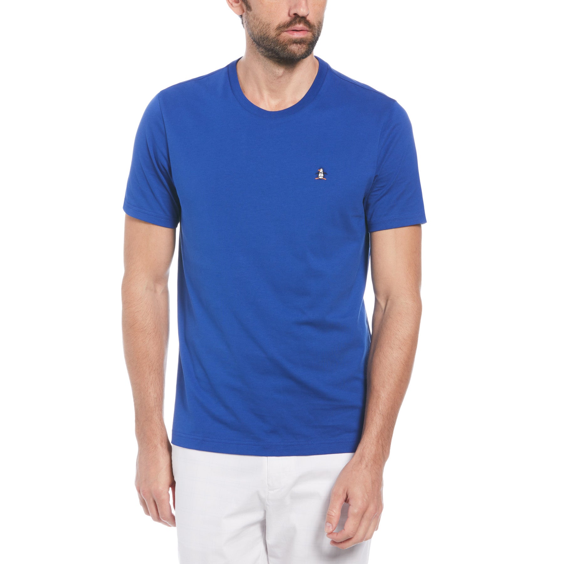 View Icons Organic Cotton Jersey TV Pete TShirt In Mazarine Blue information