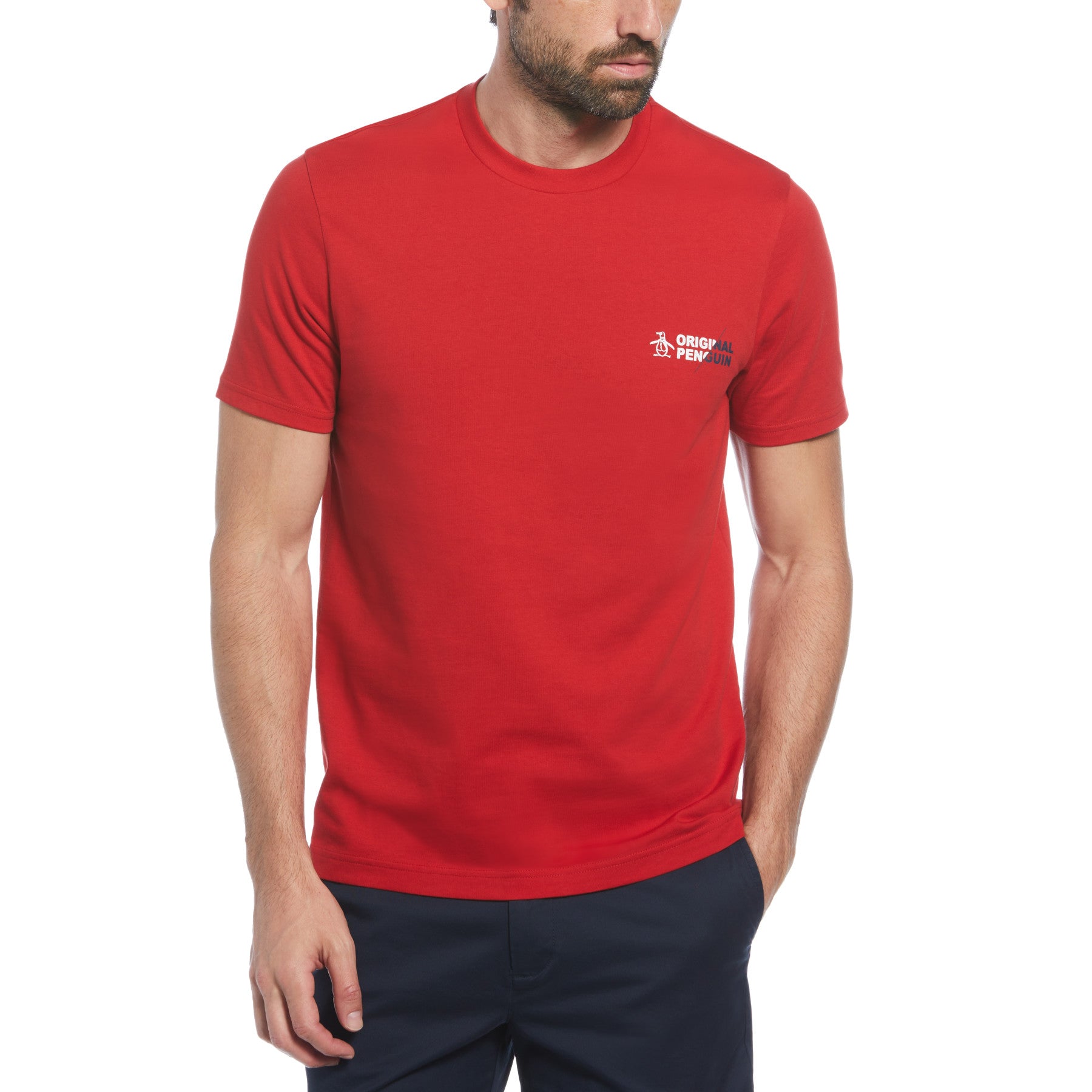 Original Spliced T-Shirt In Salsa