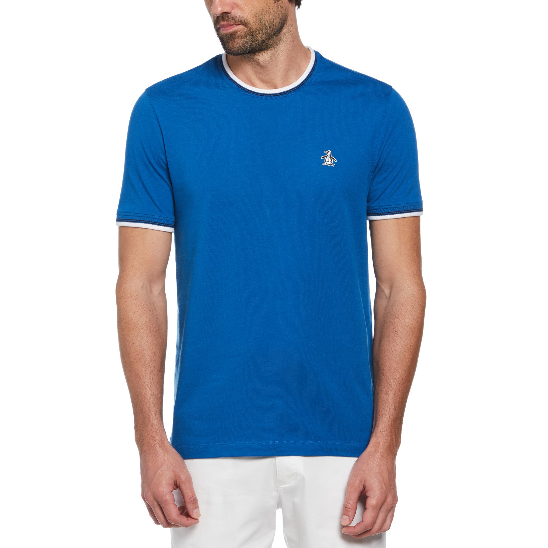 View Sticker Pete Ringer TShirt In Classic Blue information