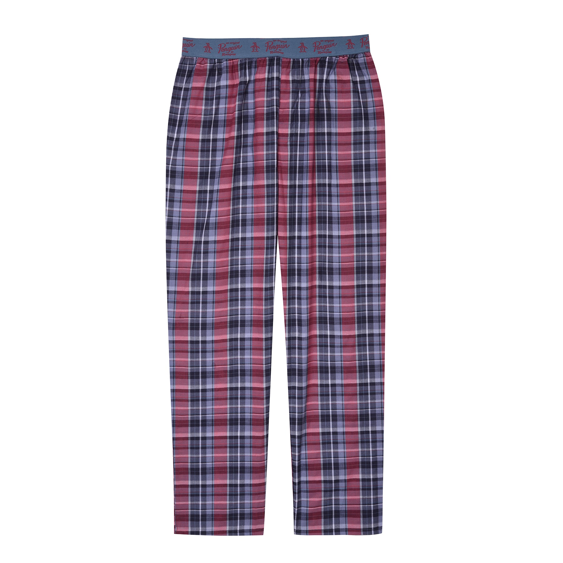 View 1 Pack Penguin Poplin Lounge Pants In Red information
