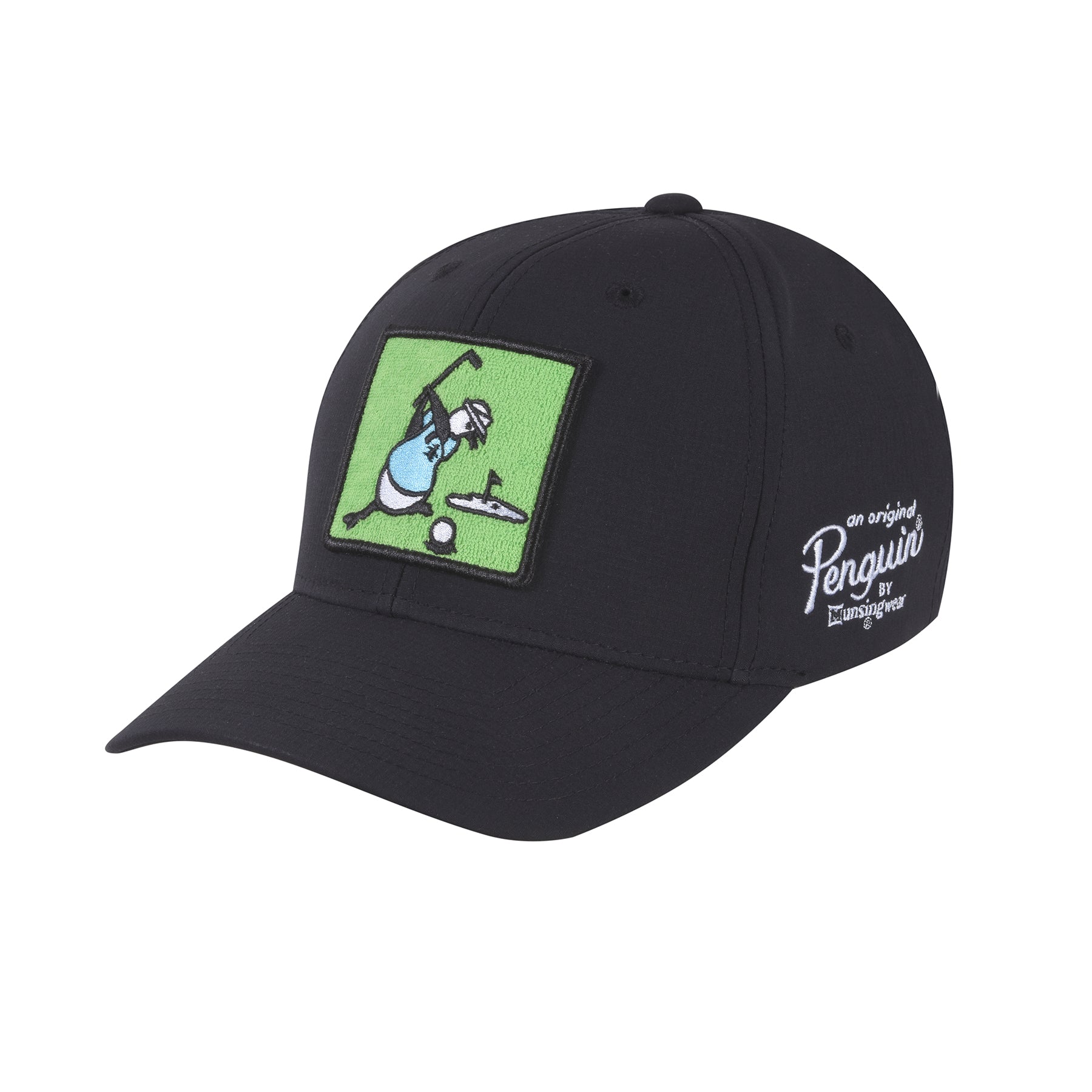 View Country Club Pete Golf Cap In Caviar information
