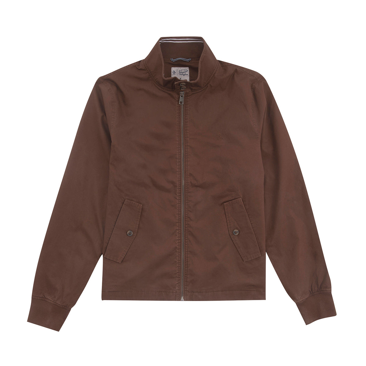 View Slim Fit Harrington Jacket In Potting Soil information