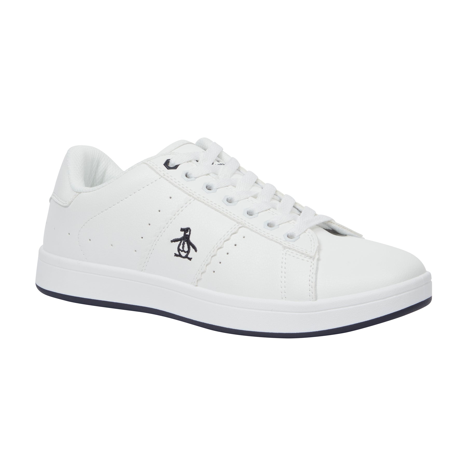 View Original Penguin Steadman Trainer In White White Mens information