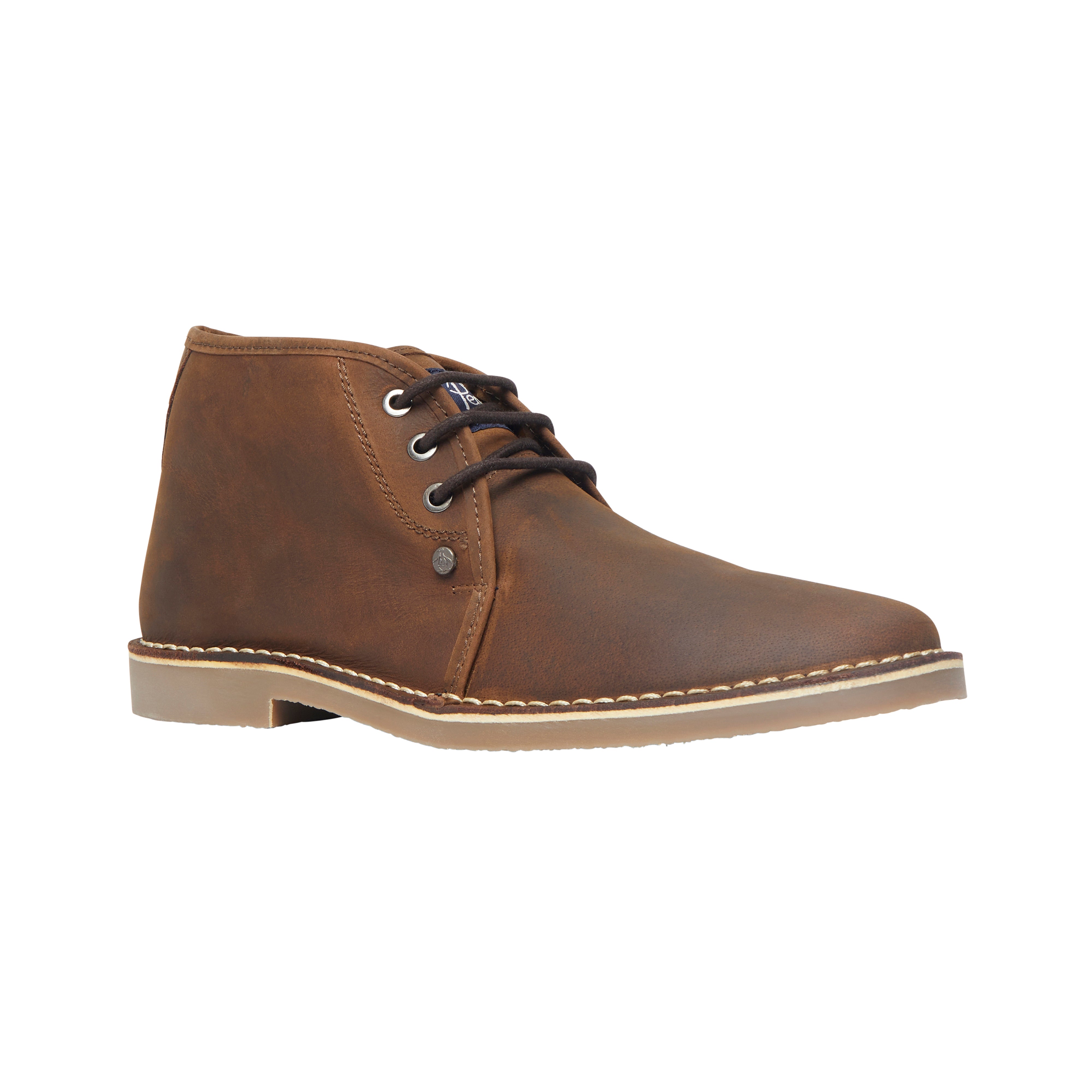View Legal Leather Desert Boot In Leather Brown information