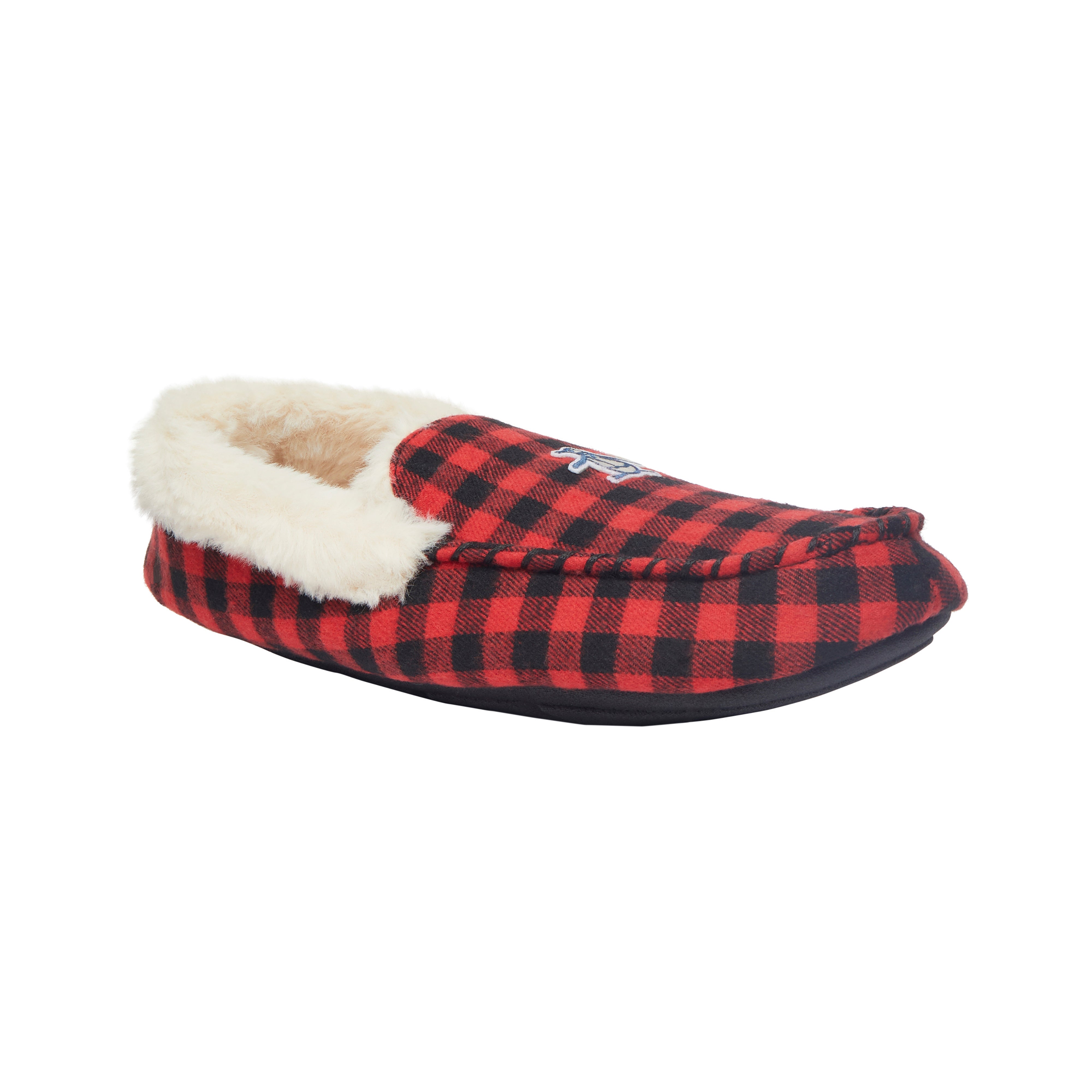 View Bedtime Checks Slipper In Red information