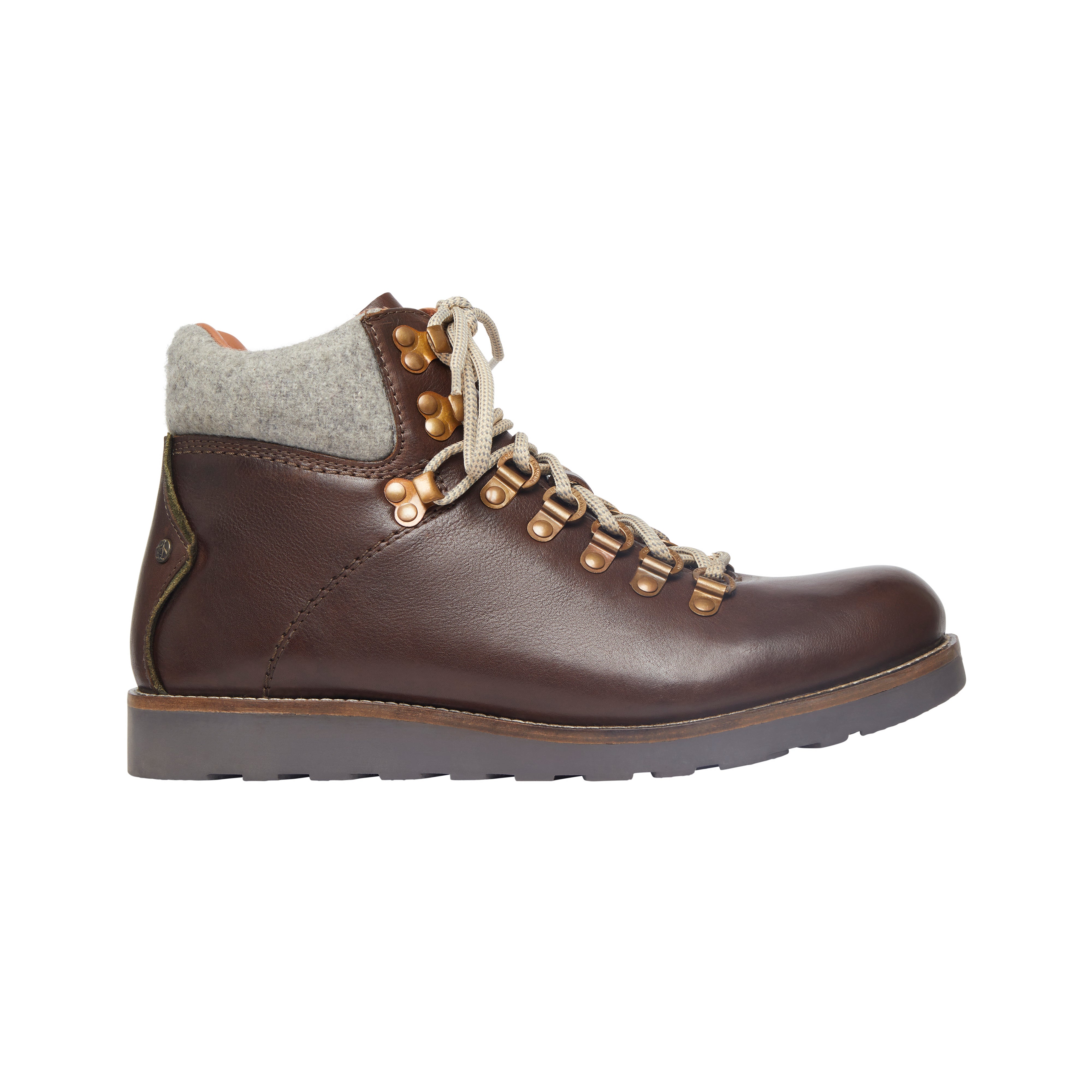 View Original Penguin Anish Boot In Leather Brown Brown Mens information