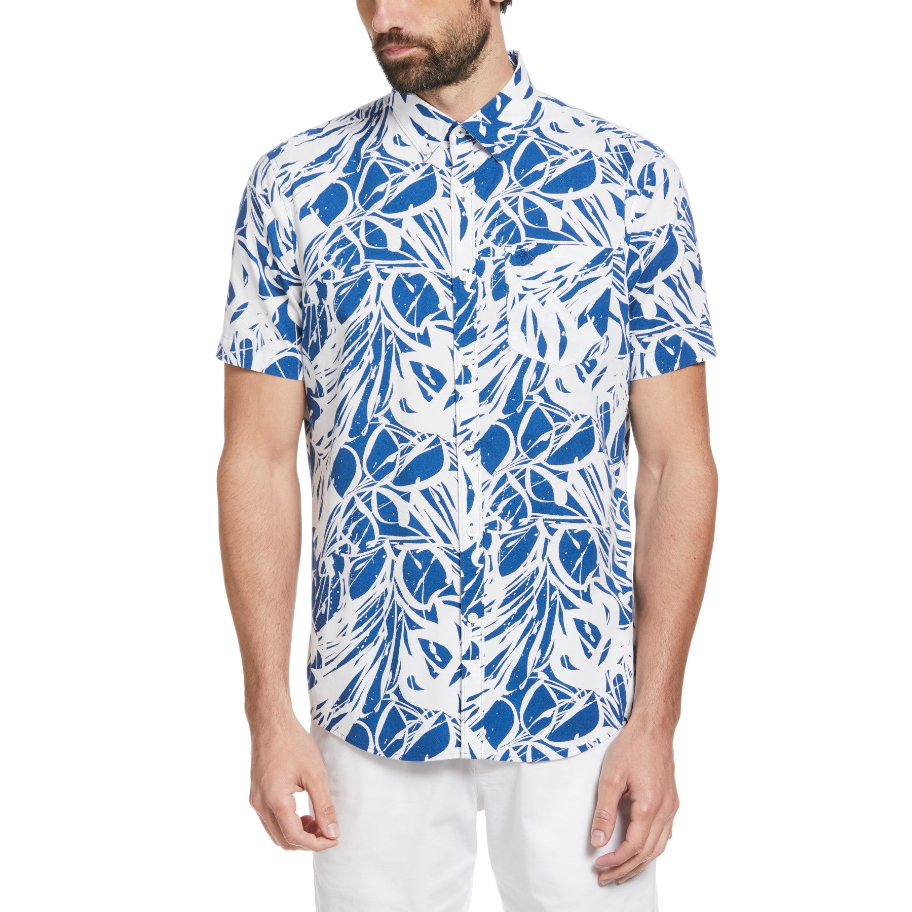 View Ecovero Swirl Print Shirt In Limoges information