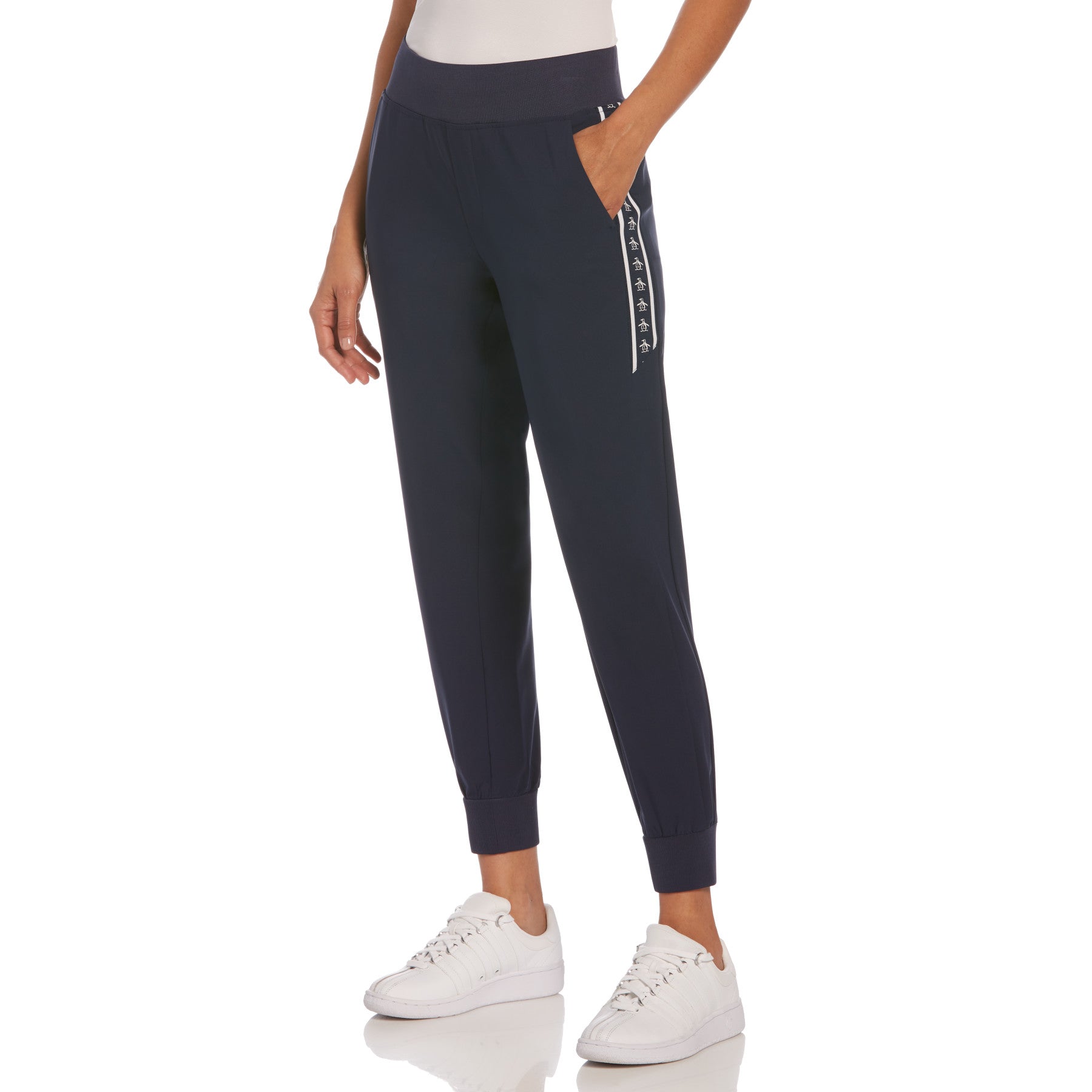 View Womens Lightweight Golf Jogger In Black Iris information