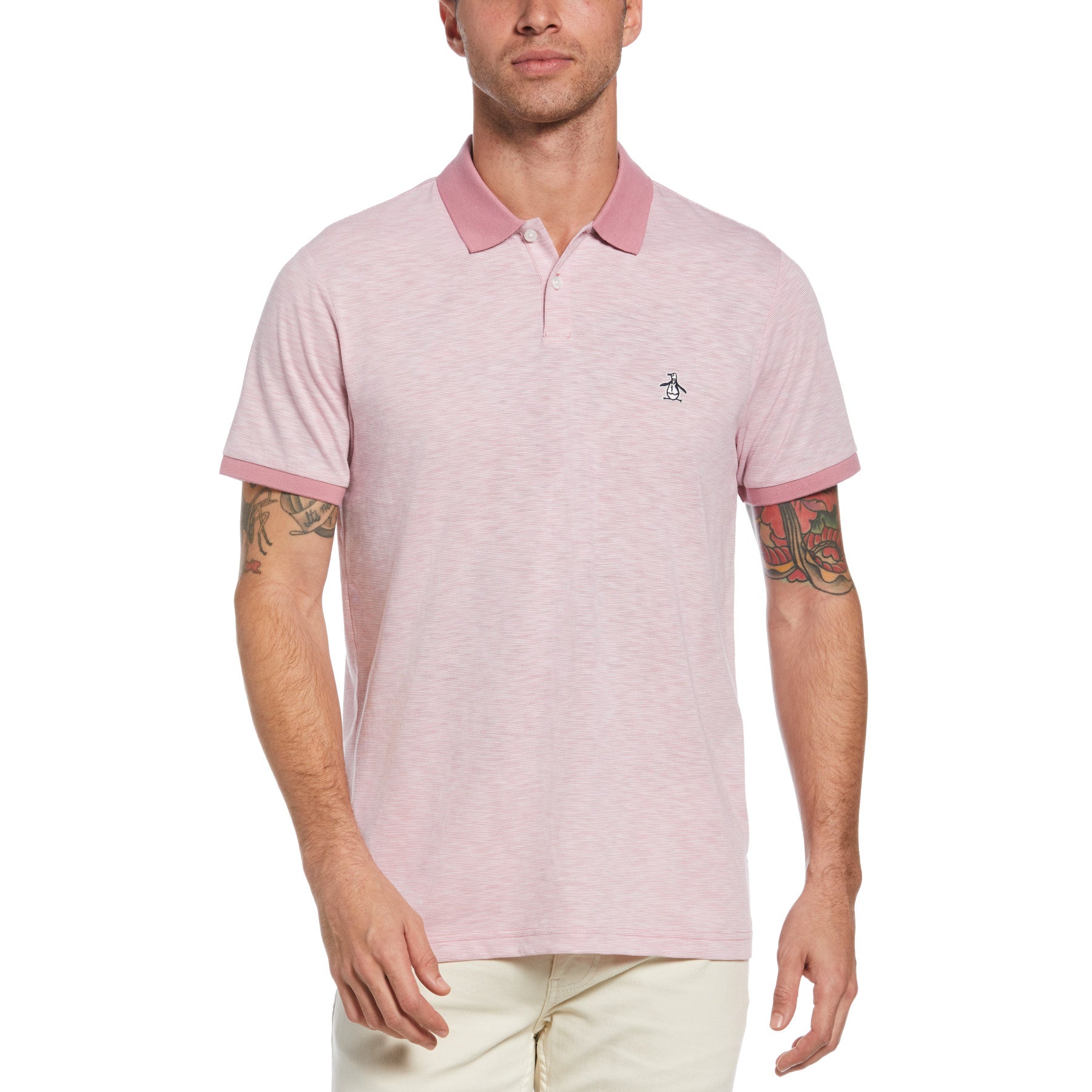 View Slub Coolmax Polo Shirt In Foxglove information