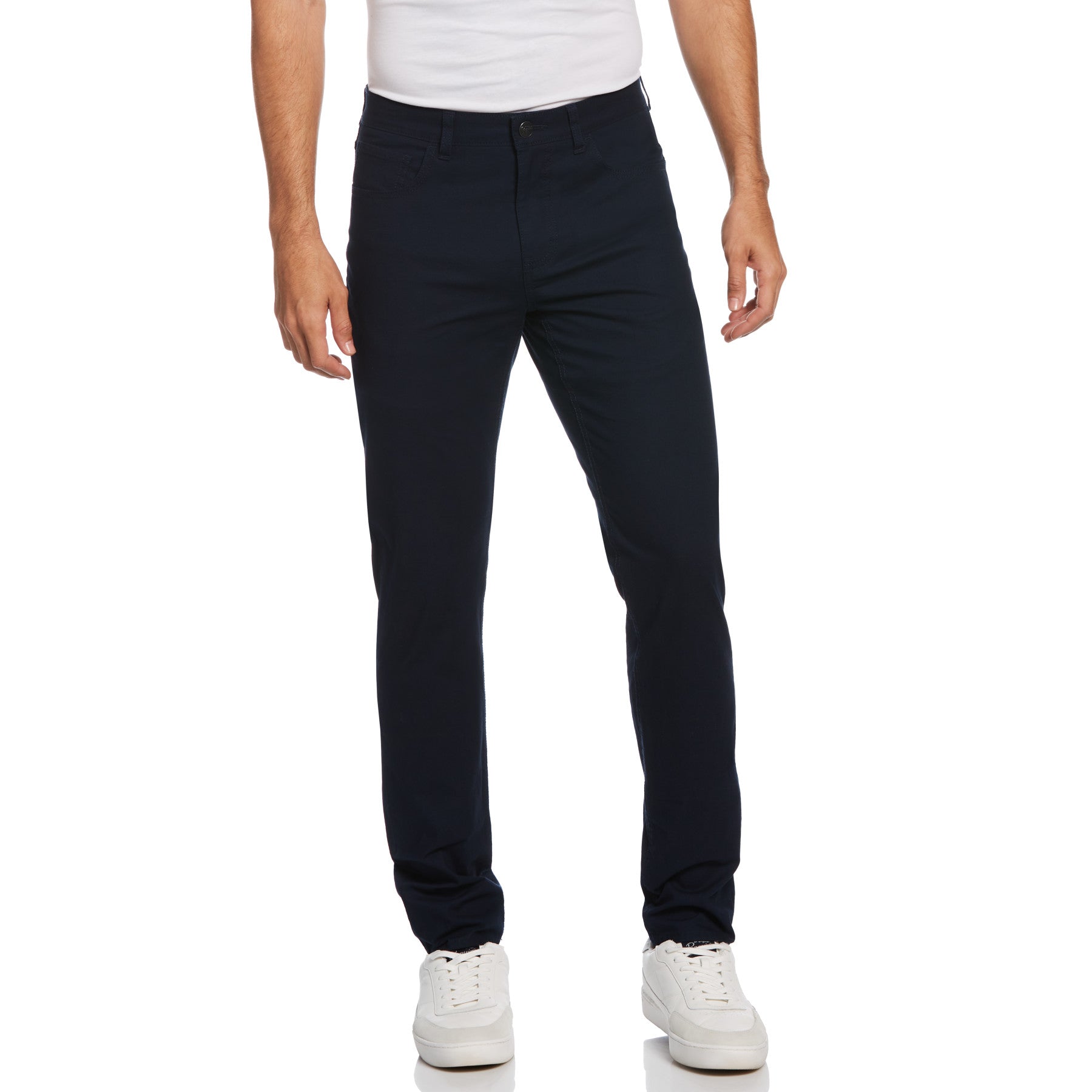 View Stretch 5 Pocket Trousers In Dark Sapphire information