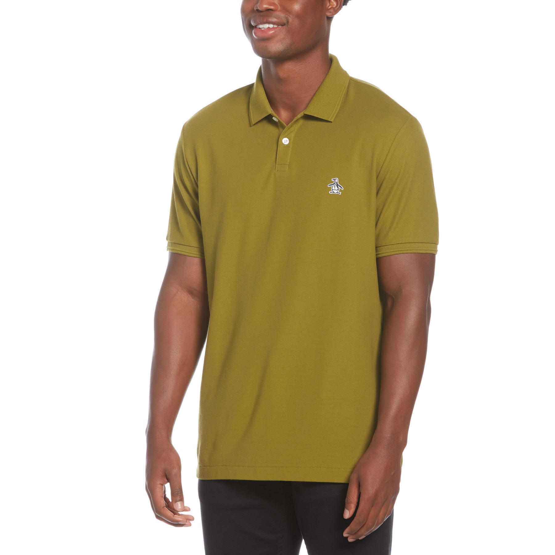 View Organic Cotton Daddy Polo Shirt In Avocado information