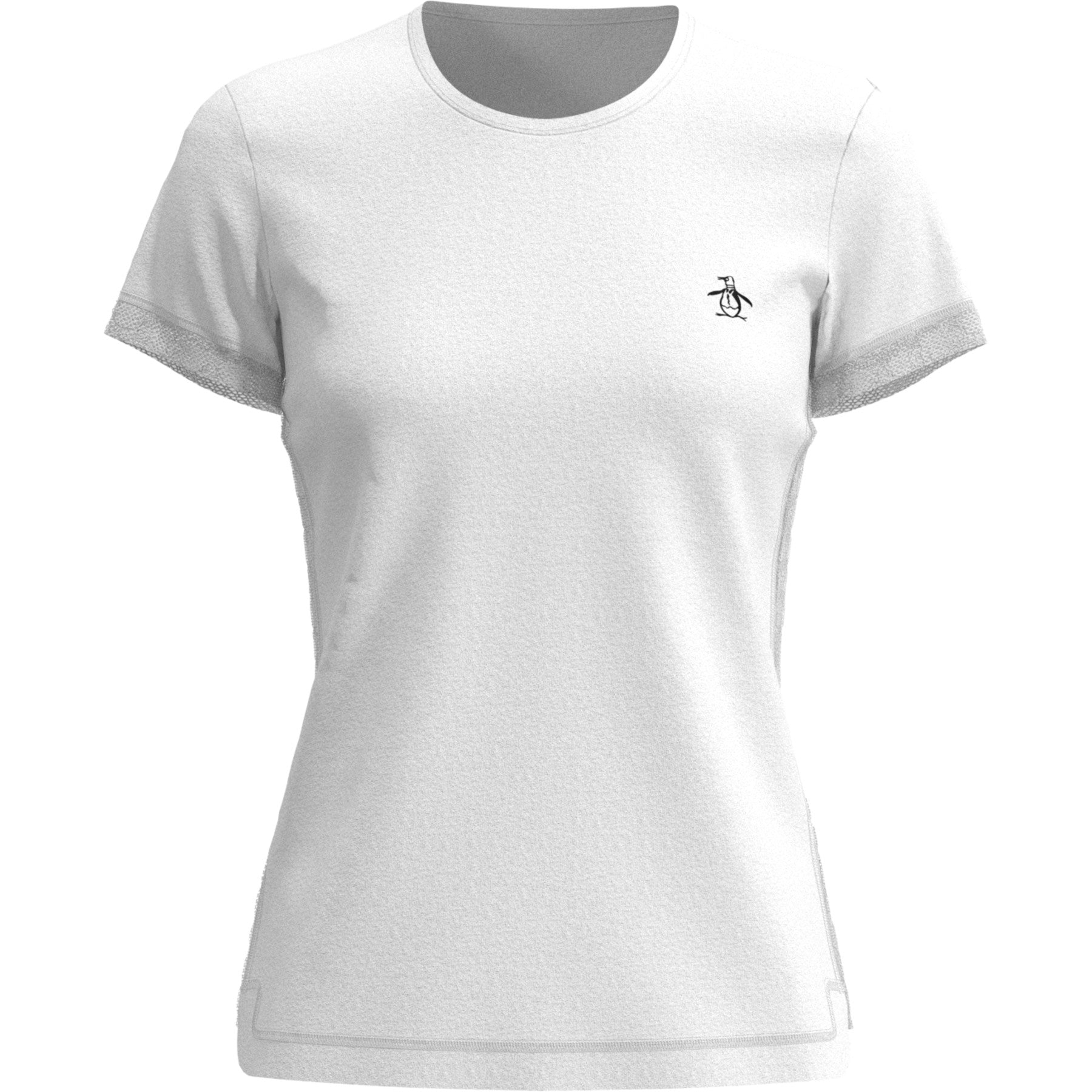 View Original Penguin Womens Performance Tennis TShirt In Bright White White Womens information