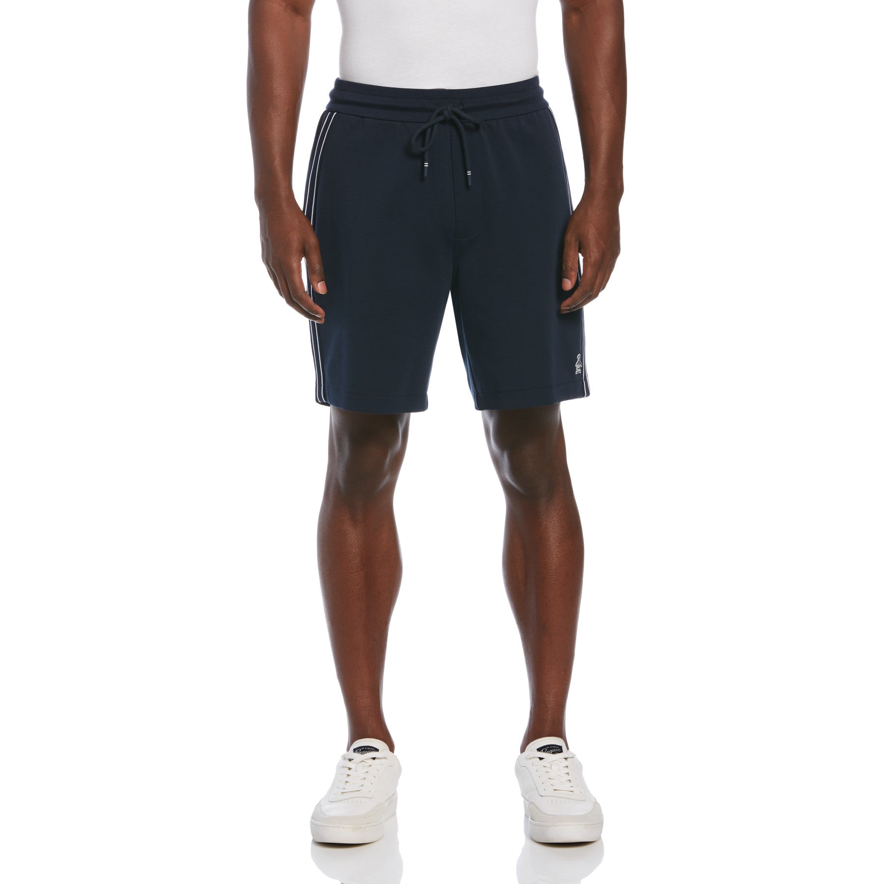 View Tape Ponte Sweat Shorts In Dark Sapphire information