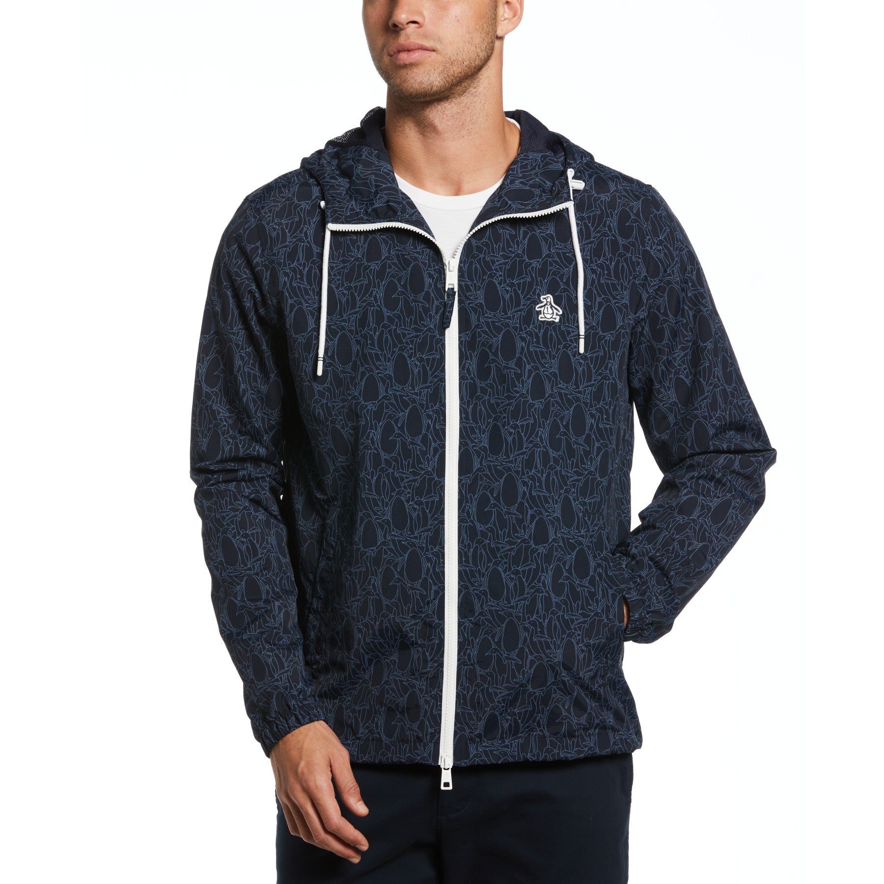 View All Over Print Windbreaker In Dark Sapphire information