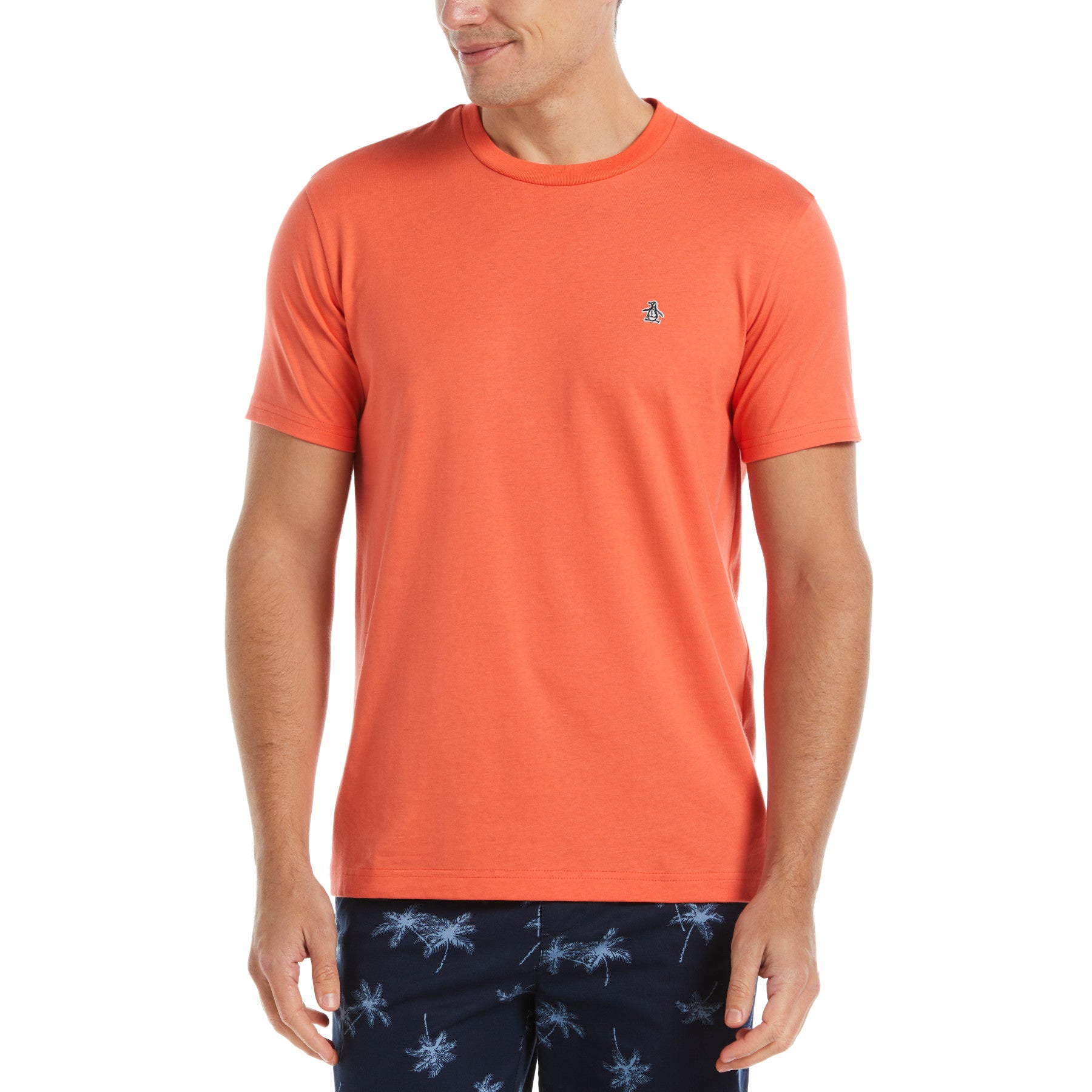 View Sticker Pete Organic Cotton TShirt In Hot Coral information