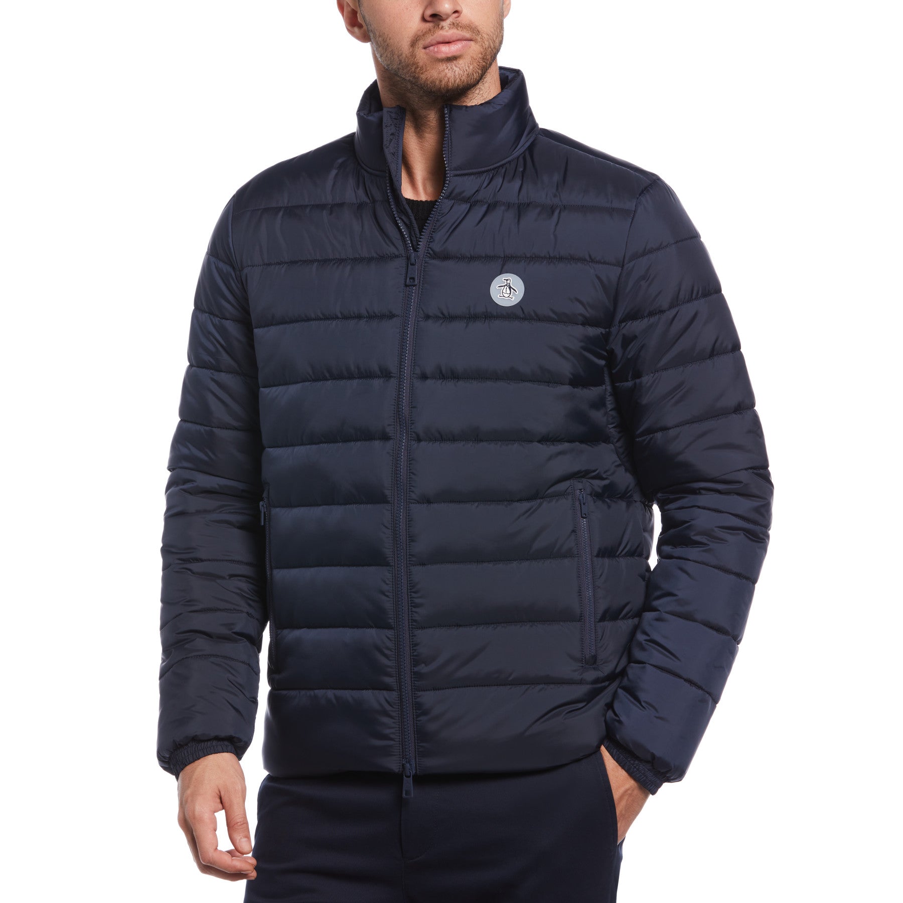 View Lightweight Puffer Jacket In Dark Sapphire information