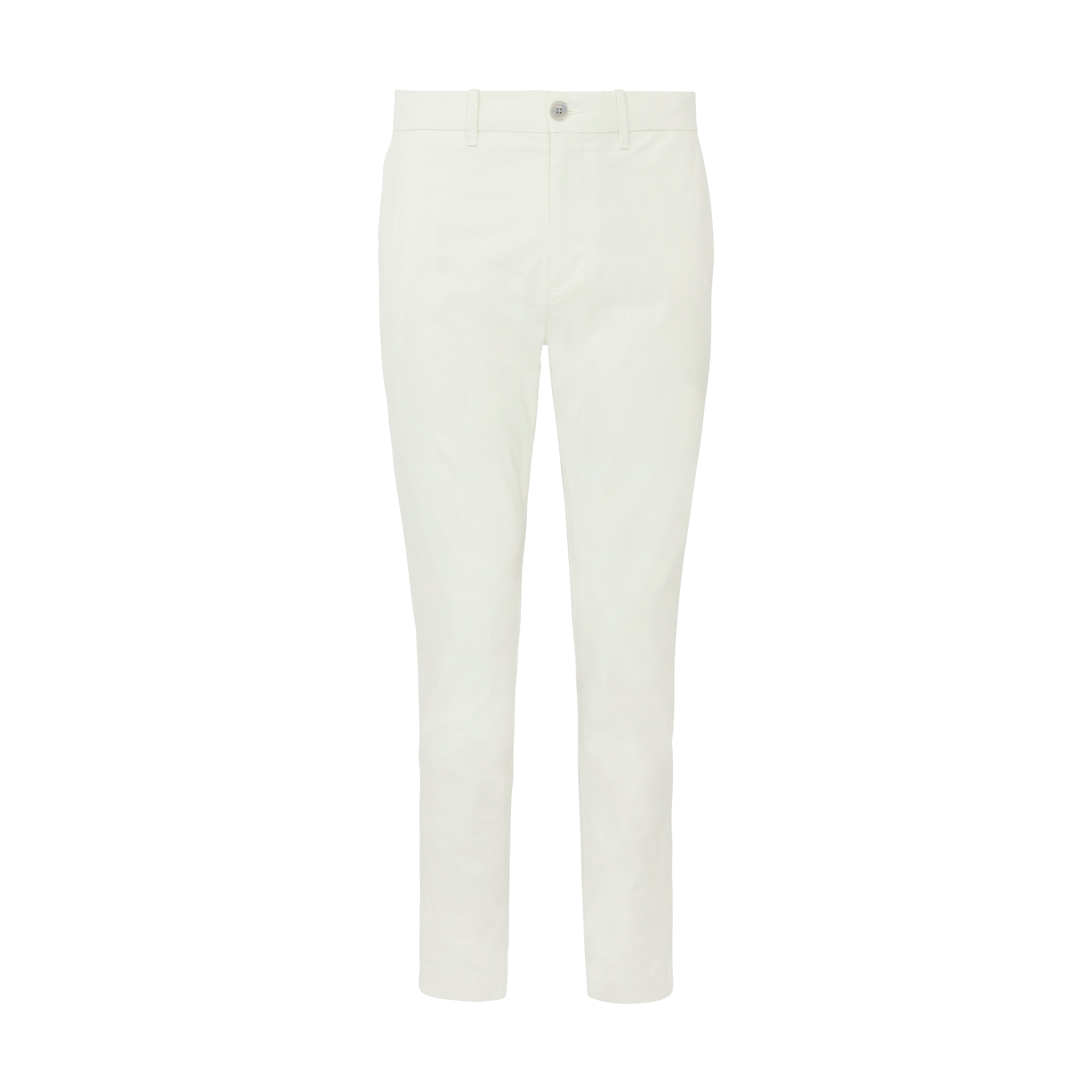 View Basic Recycled Cotton Chino Trousers In Light Gray information