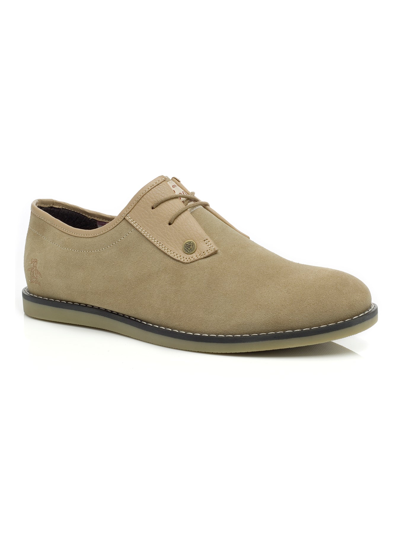 View Lead Suede Shoes In Sand information