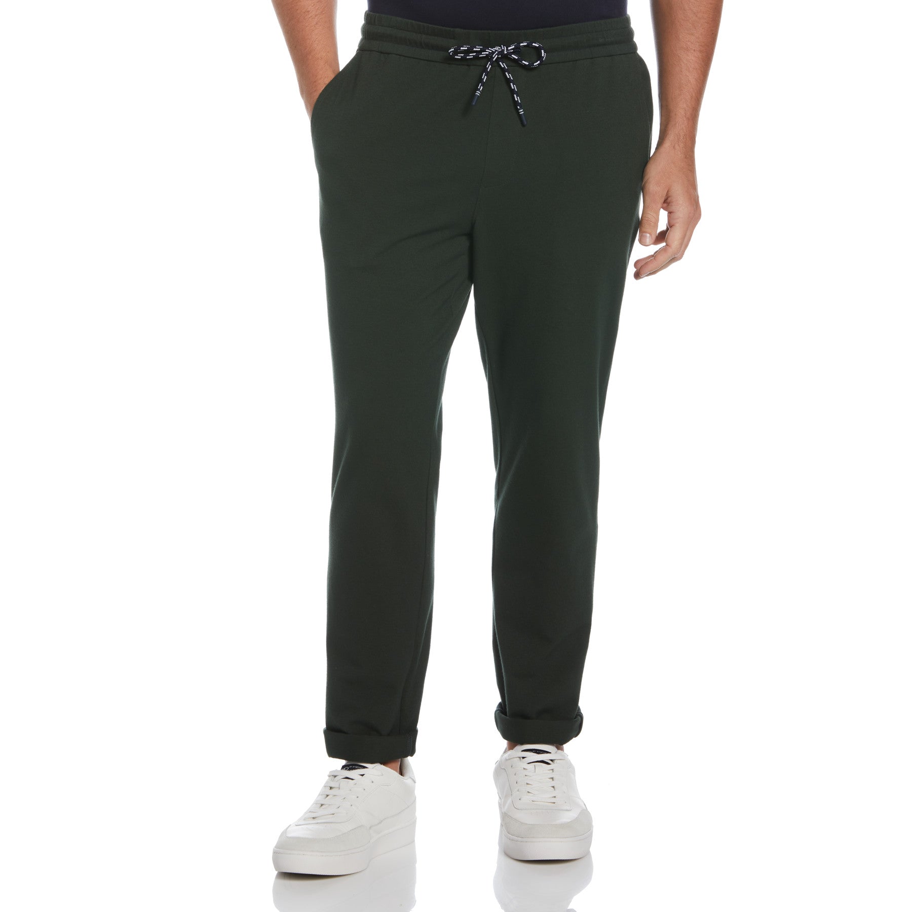 View Jersey Pull On Drawstring Sweatpant In Deep Forest information