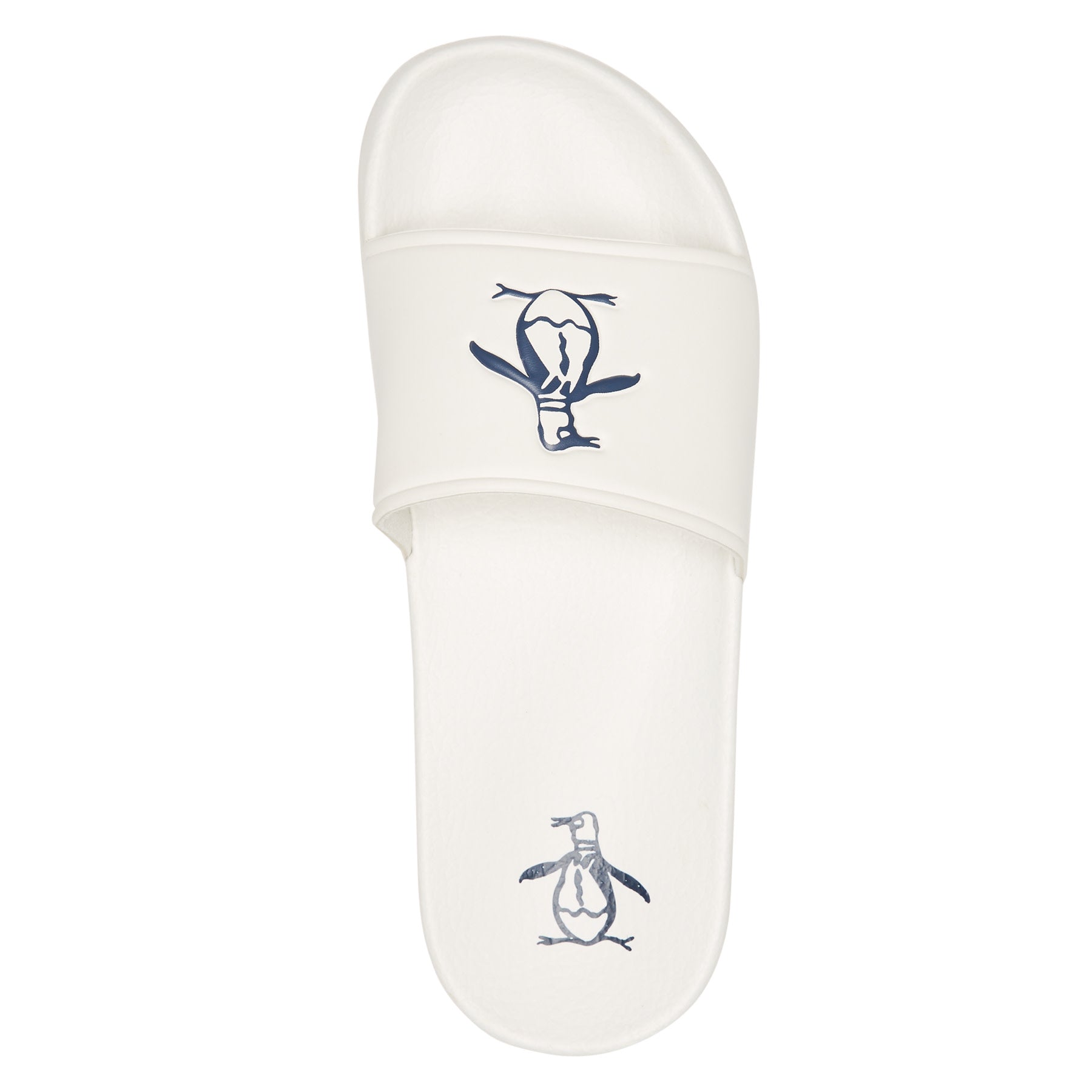 View Logo Pier Slider Sandal In White information