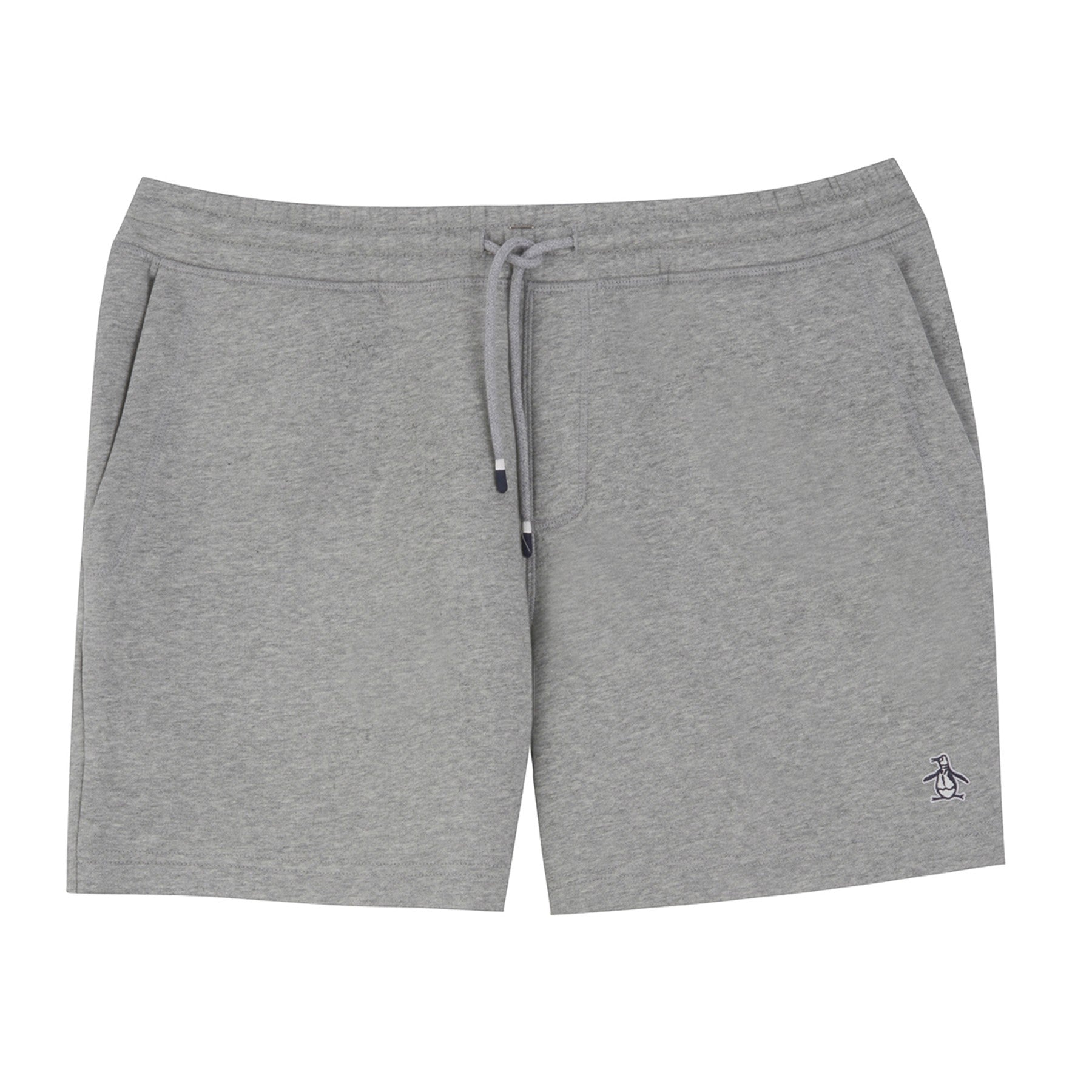 View Organic Cotton Sticker Pete Fleece Shorts In Rain Heather information