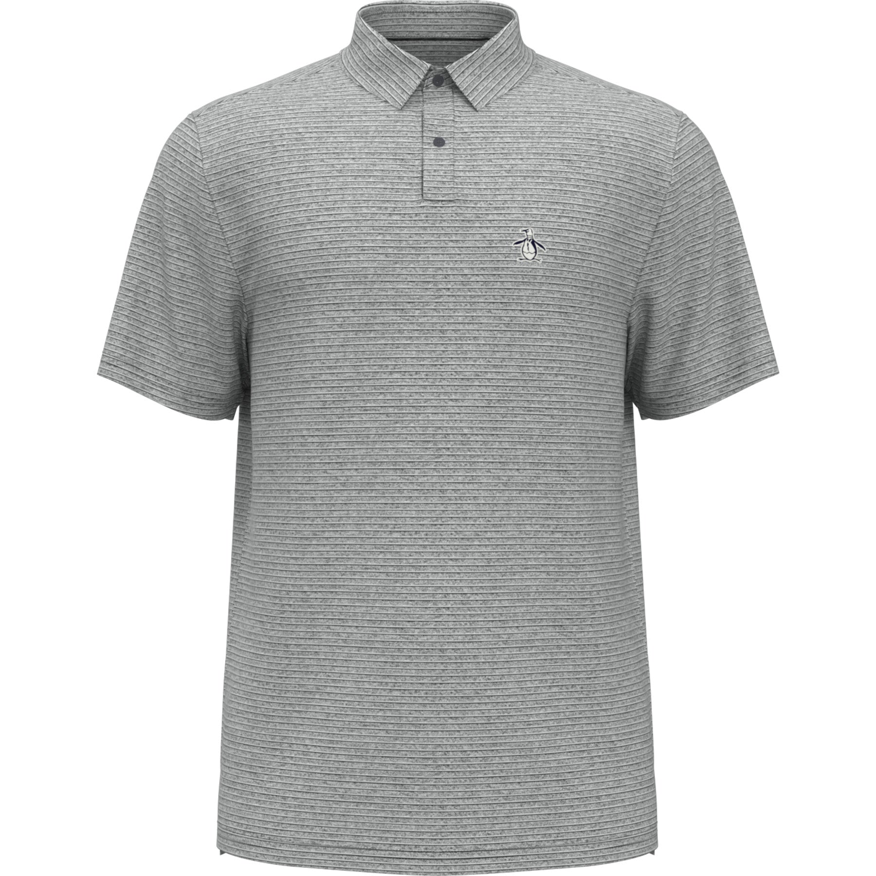 View The Original Stripe Golf Polo Shirt In Caviar information