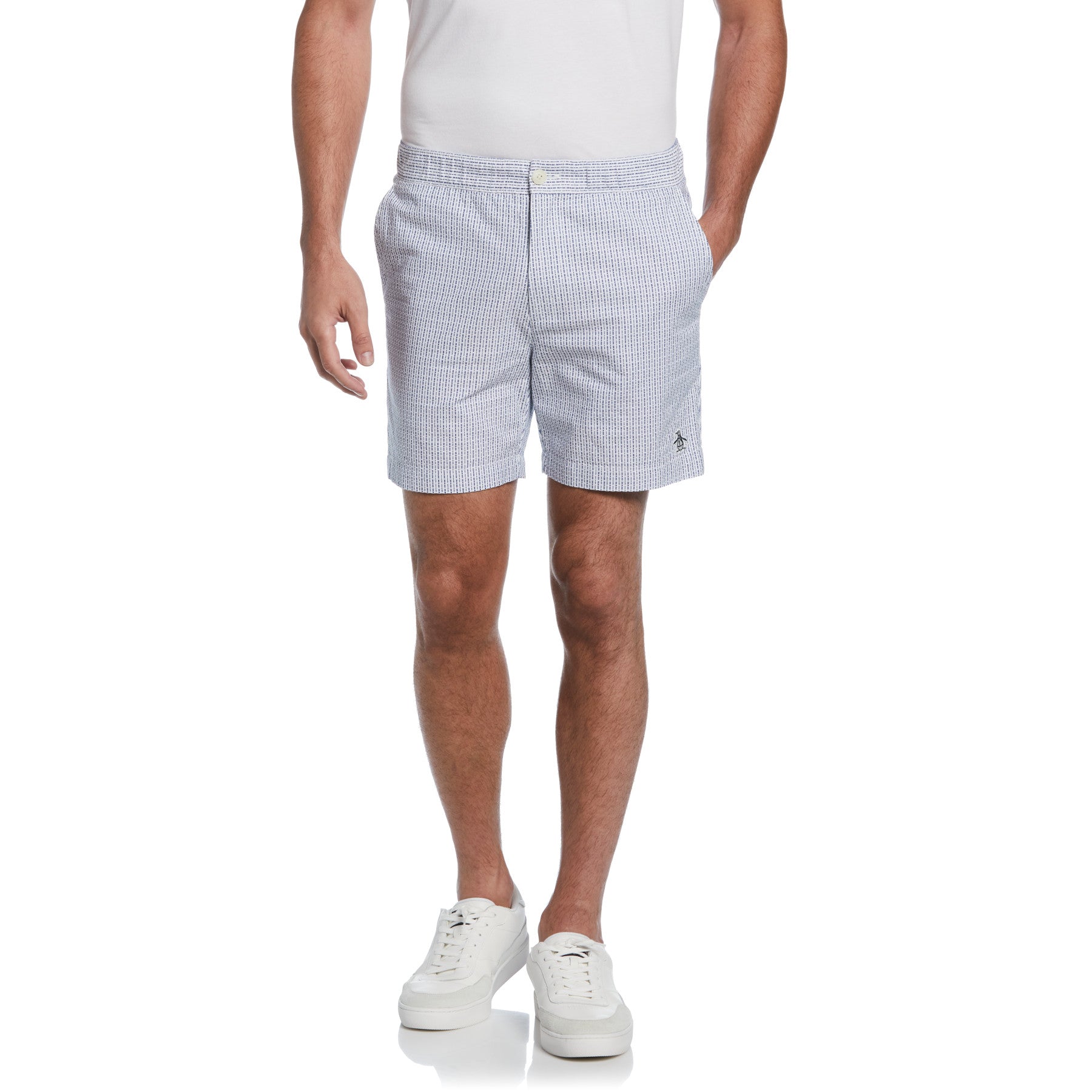 View Dobby Line Stripe Shorts In Limoges information