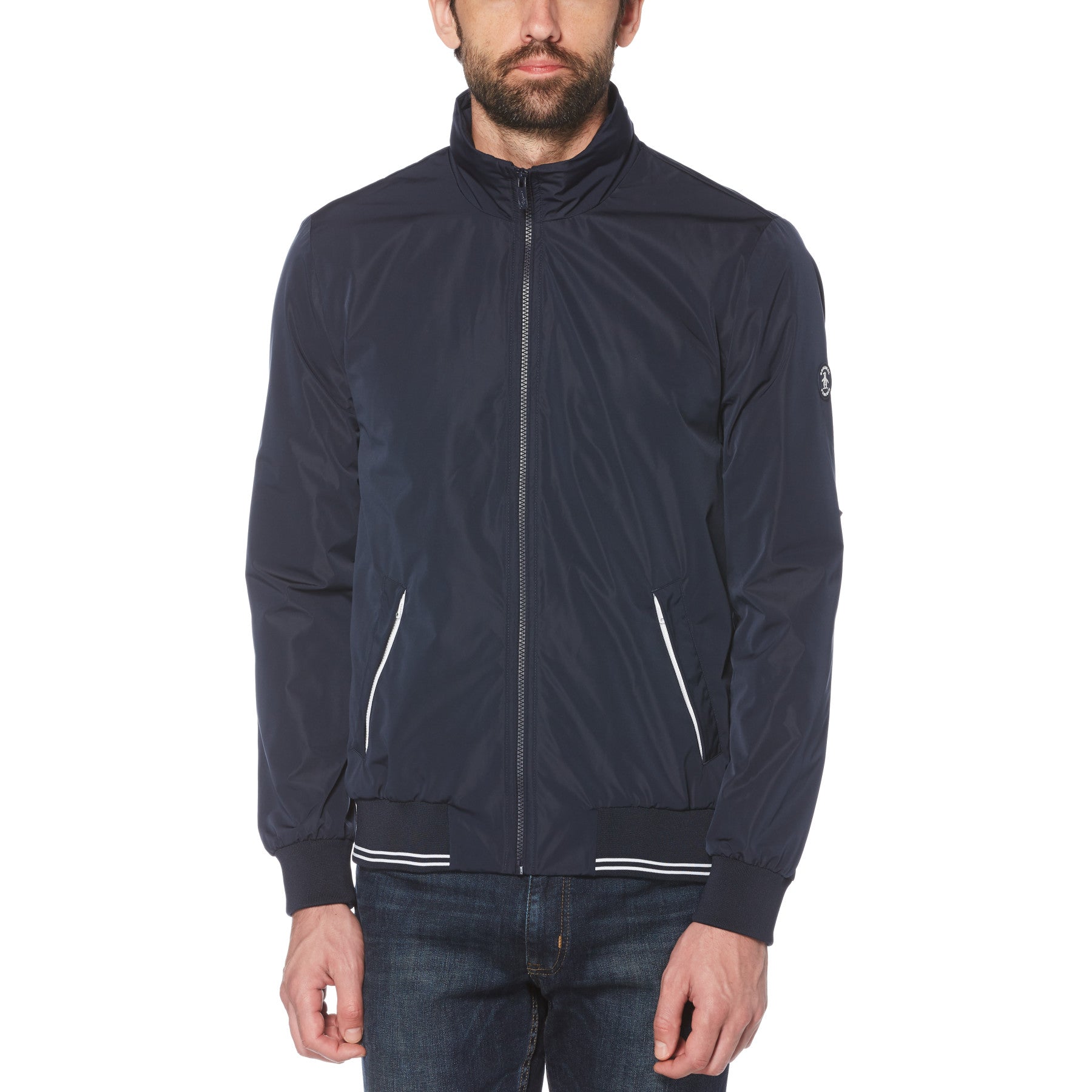 View The Earl Jacket In Dark Sapphire information