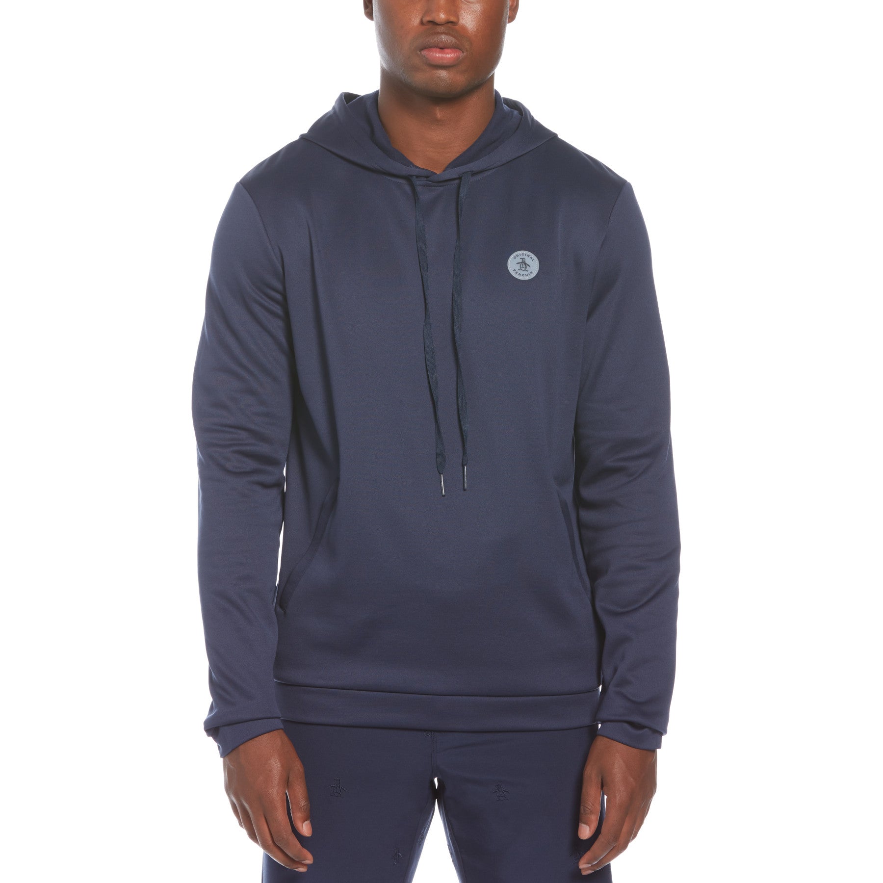 View Midweight Layering Golf Hoodie In Black Iris information