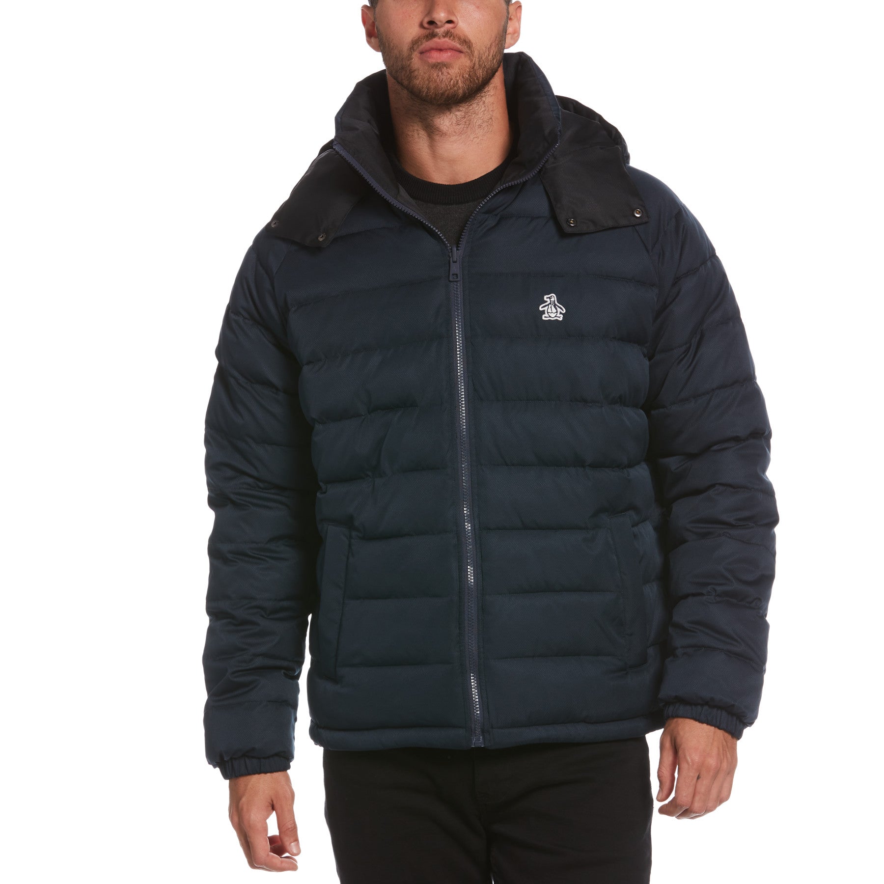 View Lightweight Puffer Jacket In Dark Sapphire information